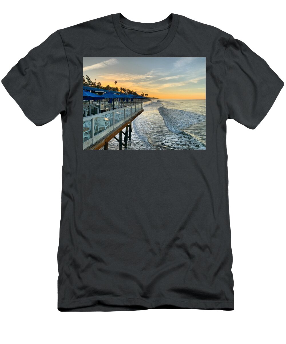 Sunrise T-Shirt featuring the photograph Sunrise Dining by Brian Eberly