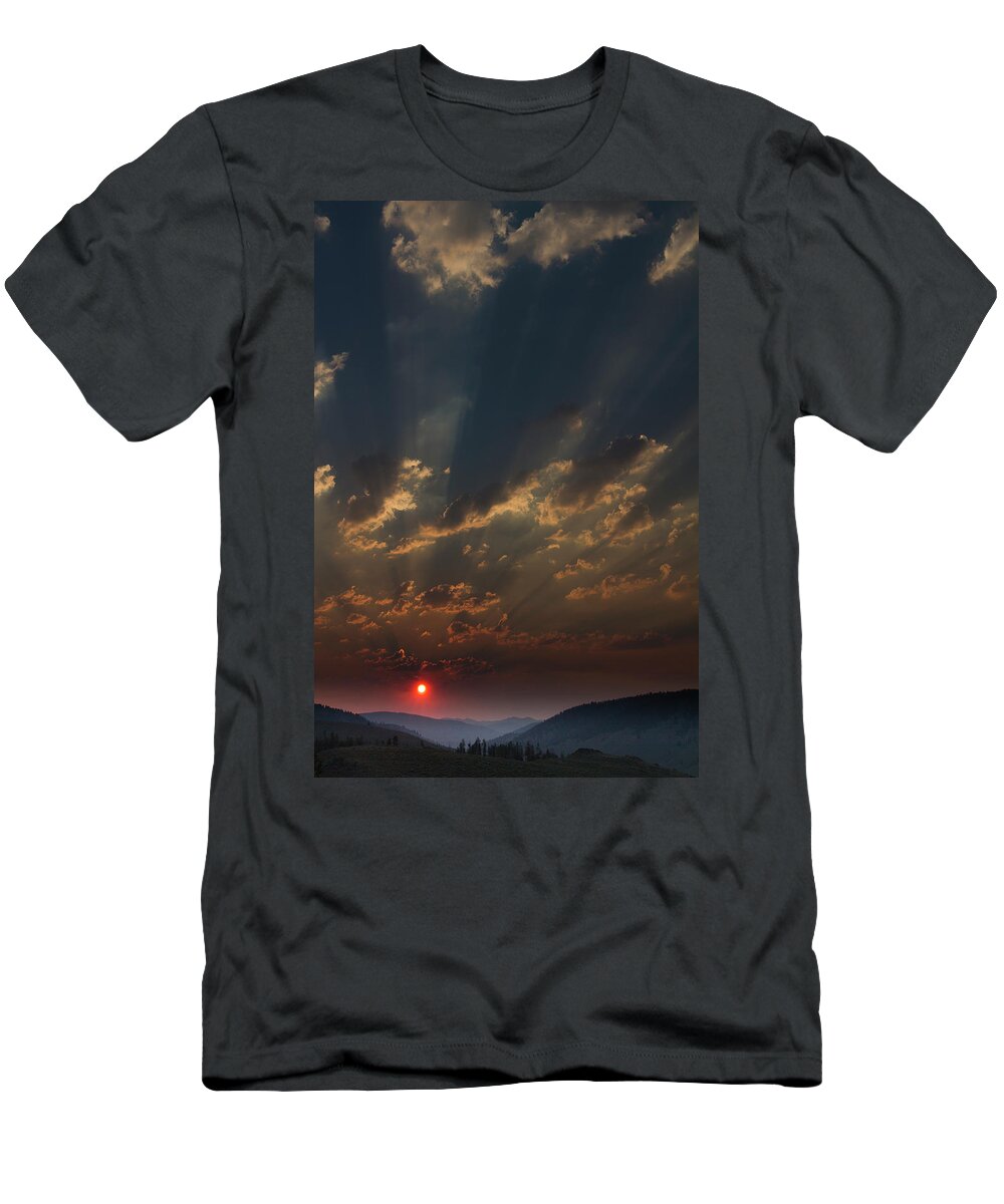 Boise T-Shirt featuring the photograph Sunrise by Mike Bachman