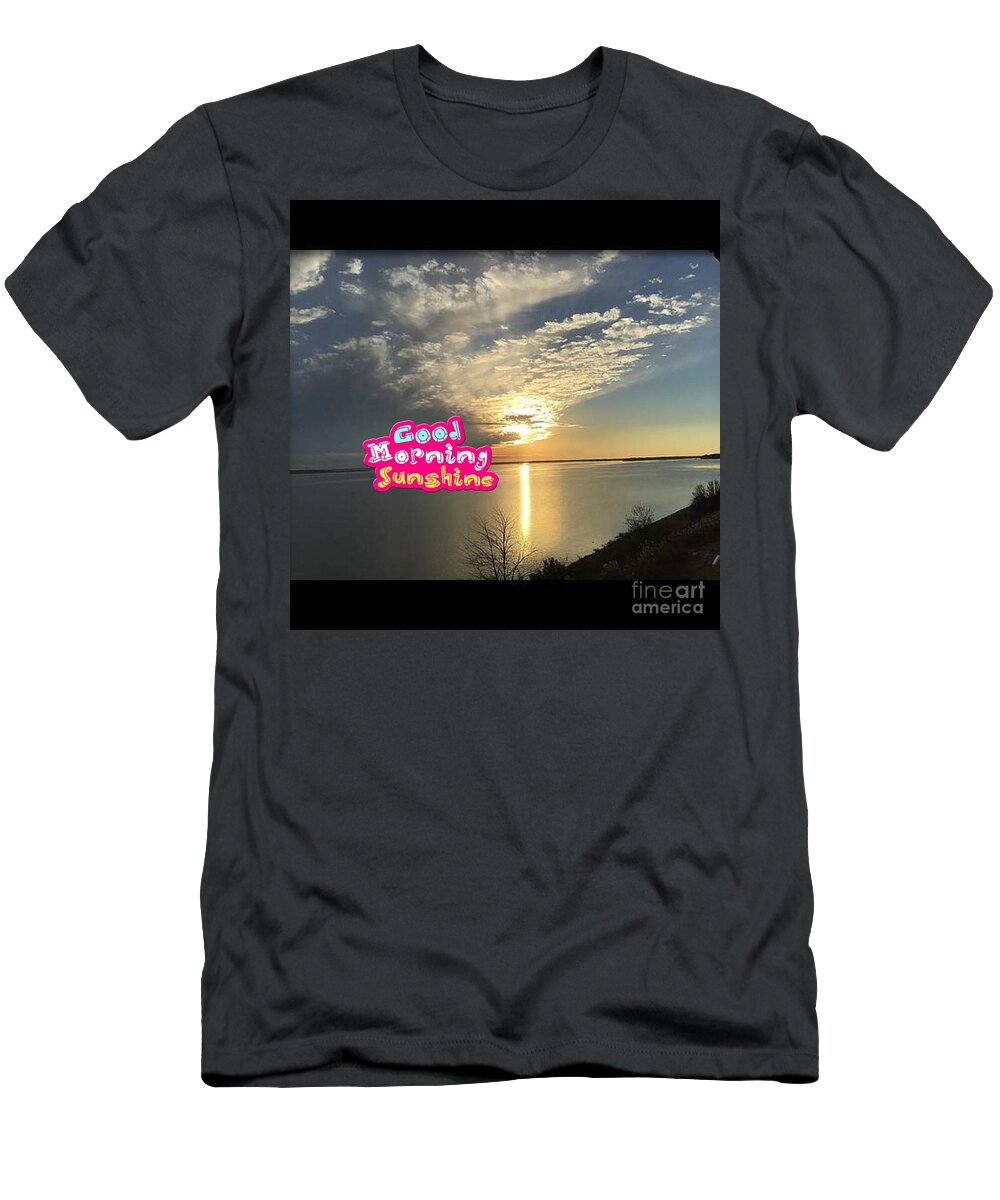 Sunrise T-Shirt featuring the photograph Sunrise Morning by Catherine Wilson
