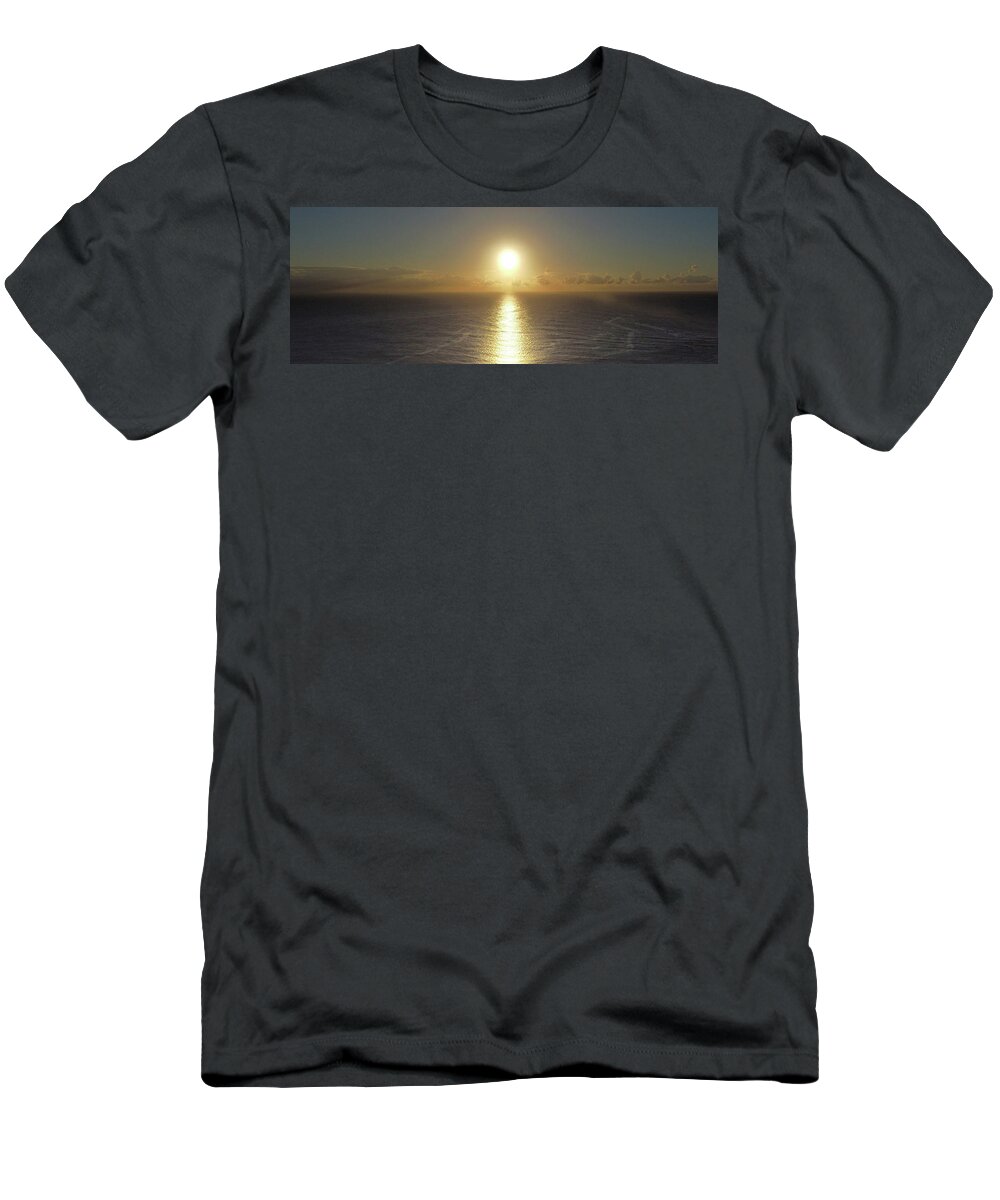 Beach T-Shirt featuring the photograph Sunrise over Long Reef No 4 by Andre Petrov
