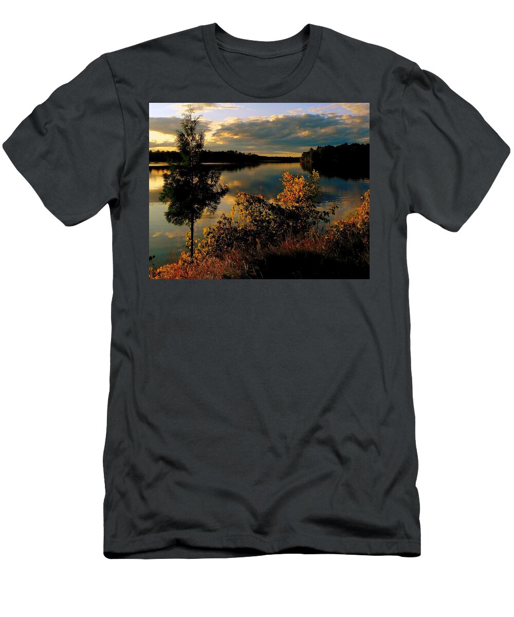 Sunset T-Shirt featuring the photograph Sunset 7 by Ms Judi