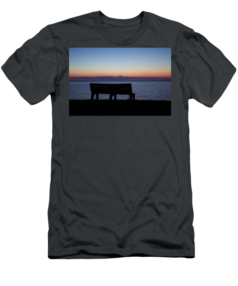 Sunset T-Shirt featuring the photograph Sunset at the Park by Yvonne M Smith