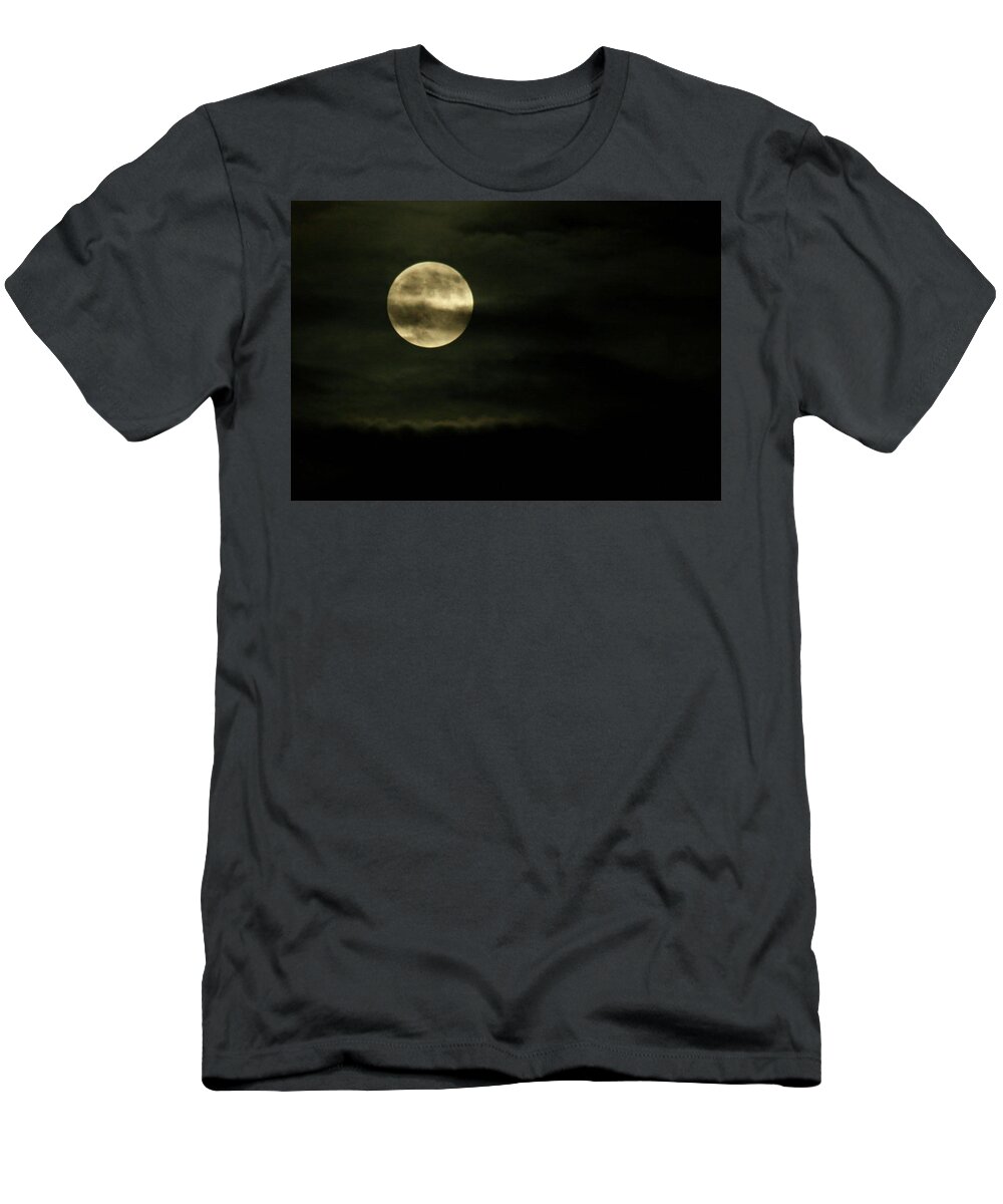  T-Shirt featuring the photograph Super Moon Eclipse 2 by Brad Nellis