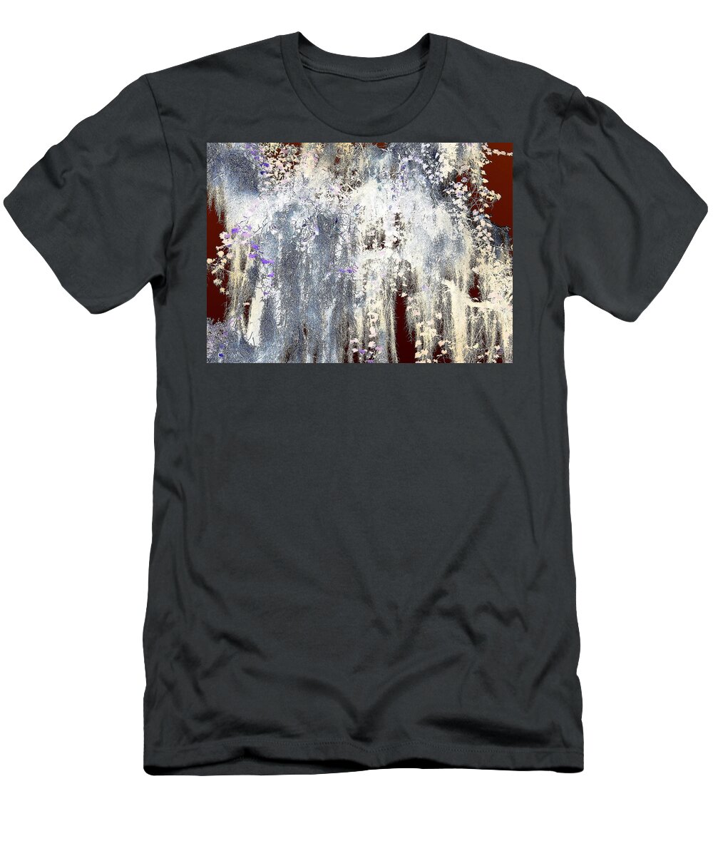 Abstract T-Shirt featuring the digital art Supernatural by John Hintz