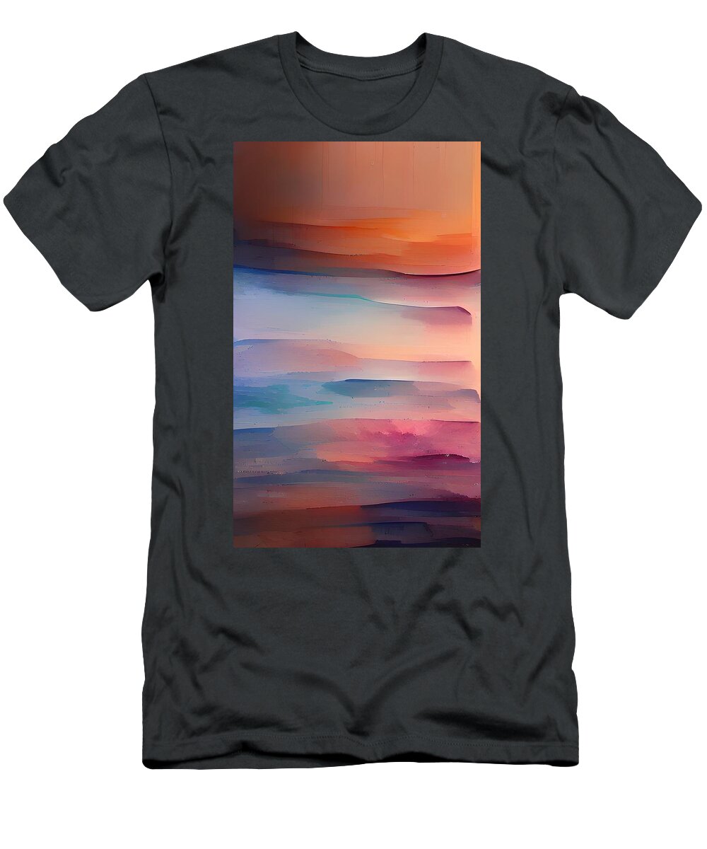  T-Shirt featuring the digital art SurrealLayer by Rod Turner