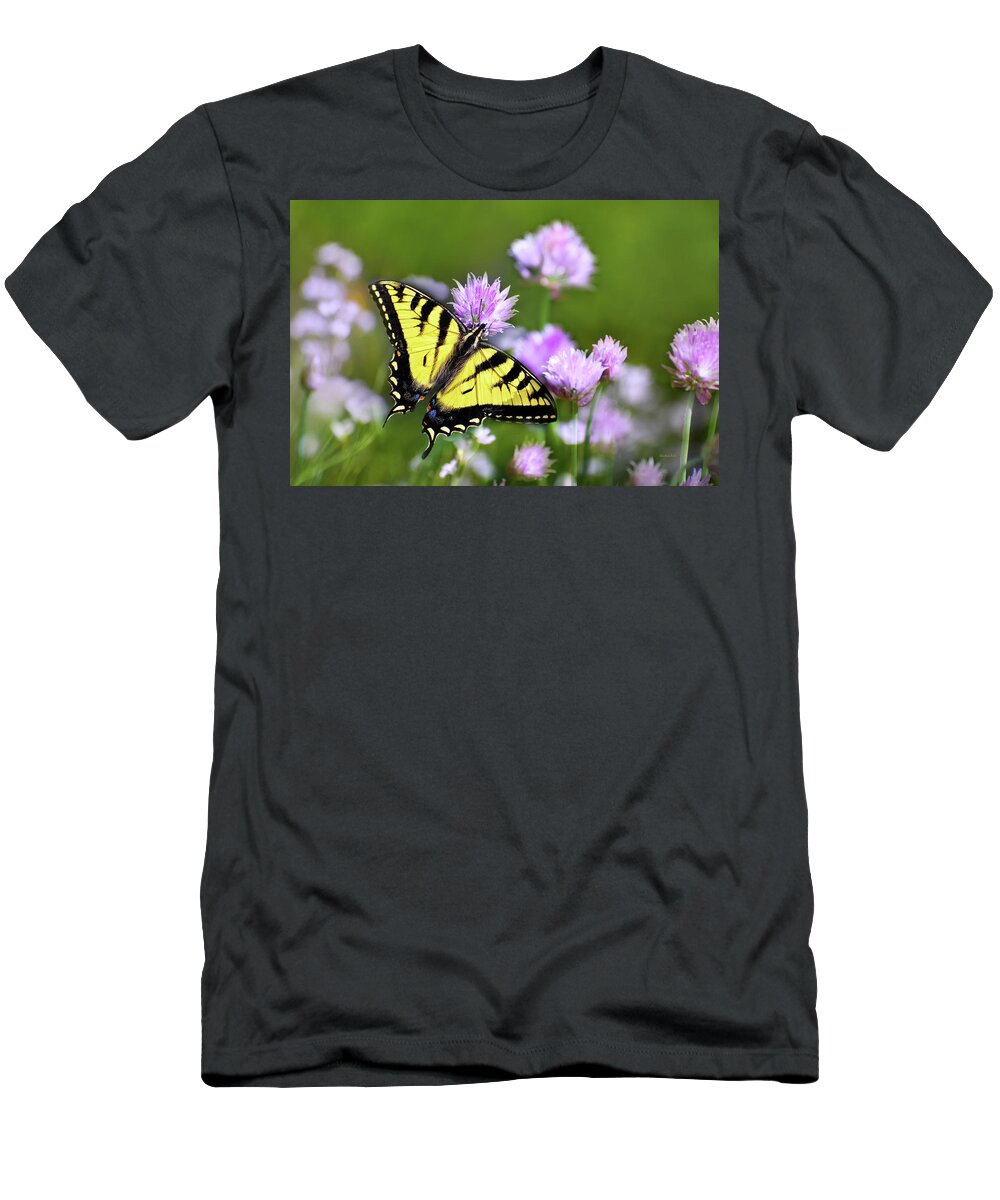 Swallowtail Butterfly T-Shirt featuring the photograph Swallowtail Butterfly Dream by Christina Rollo