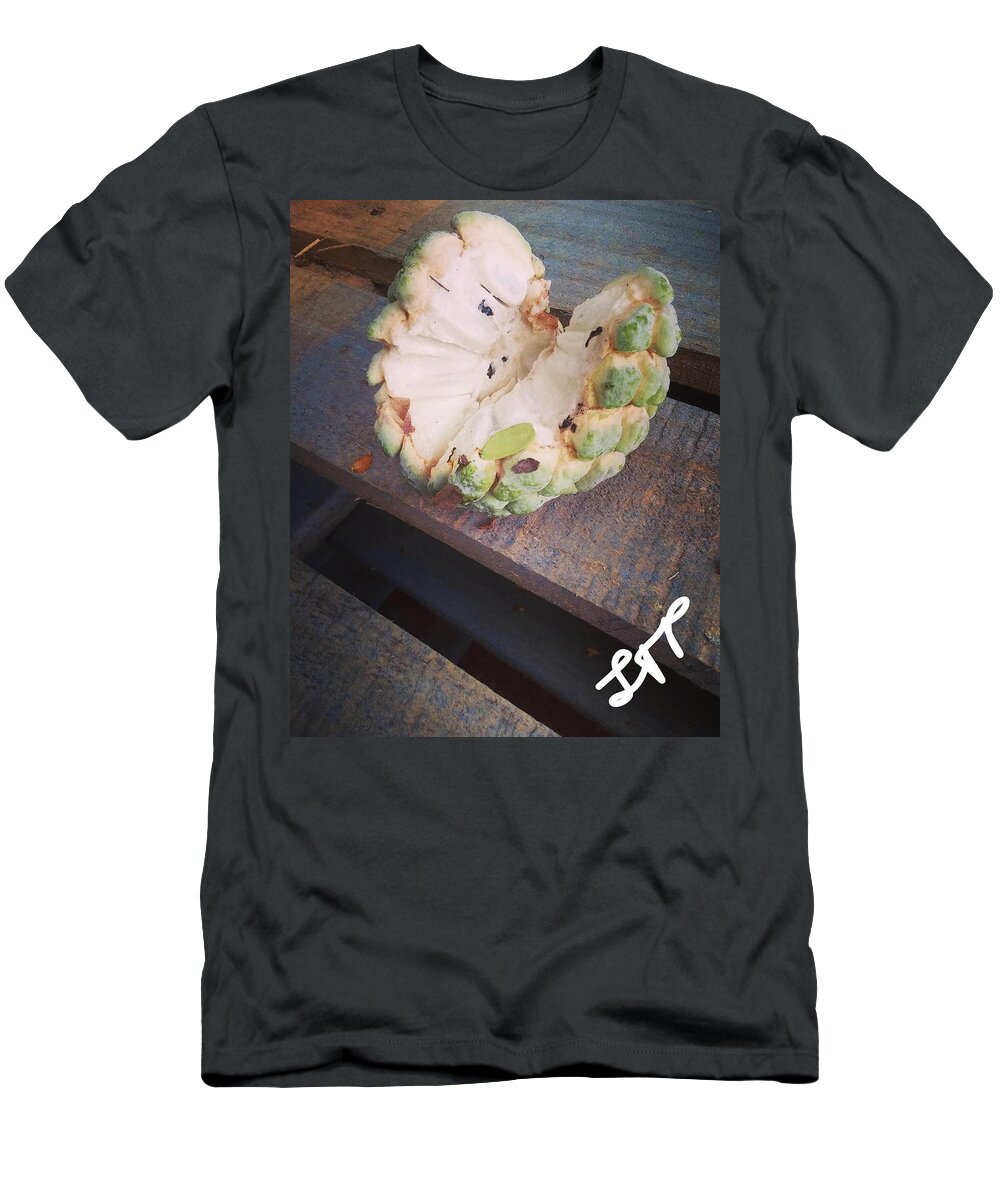 Sugar T-Shirt featuring the photograph Sweet Like a Sugar Apple by Esoteric Gardens KN