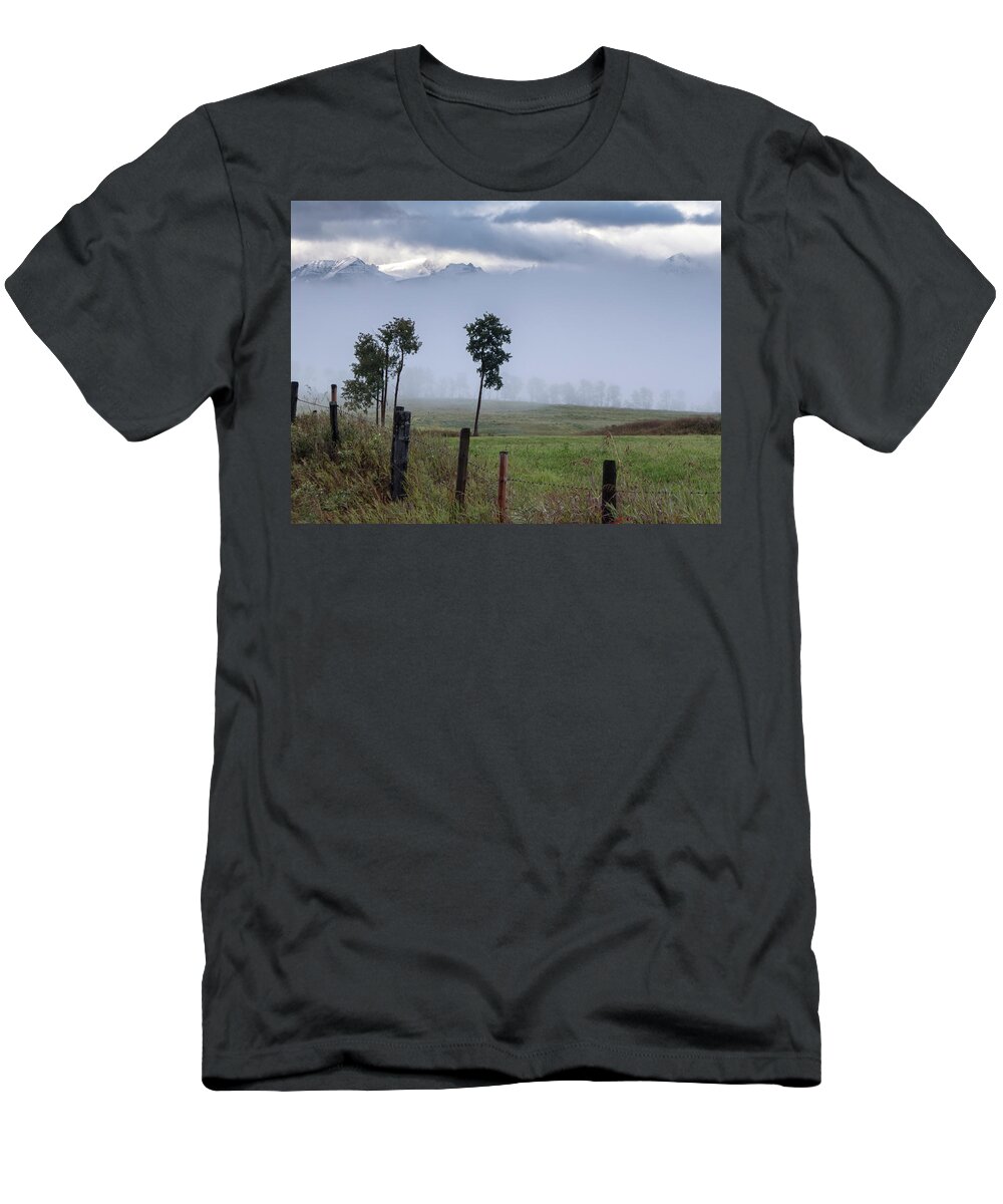 British Columbia T-Shirt featuring the photograph Telkwa High Road by Mary Lee Dereske