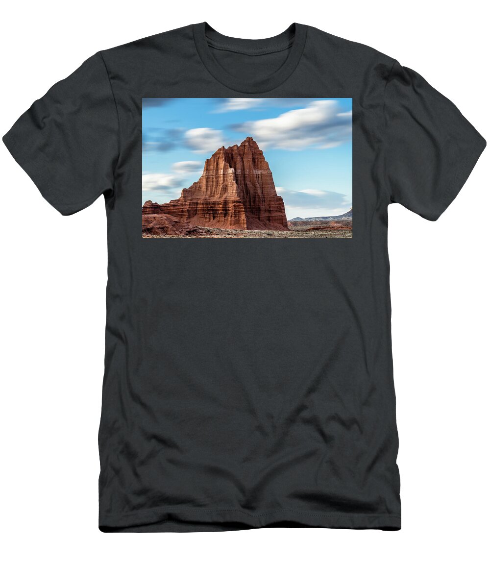Utah T-Shirt featuring the photograph Temple of the Moon by Mati Krimerman