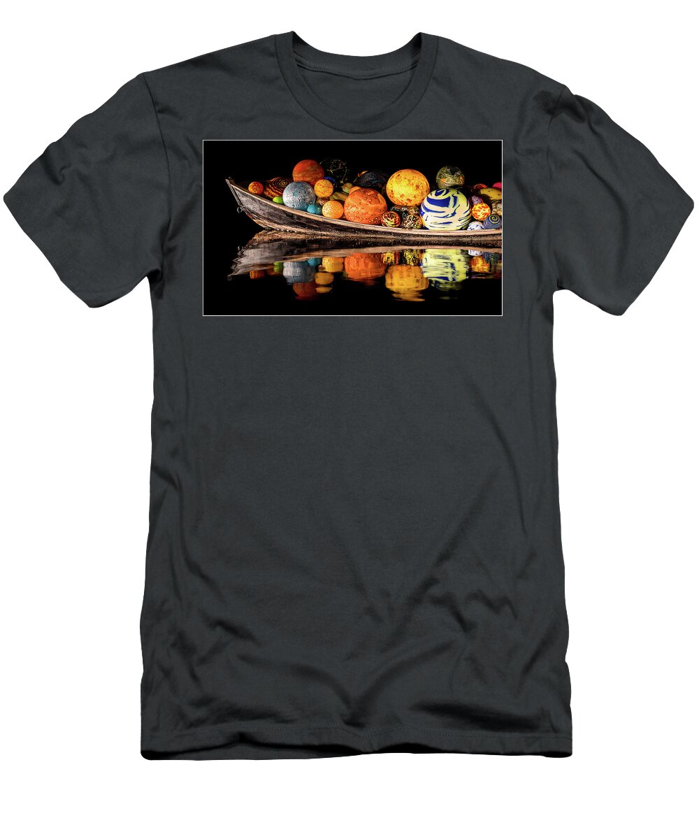 Boat Ride T-Shirt featuring the photograph The Boat Ride by Sylvia Goldkranz