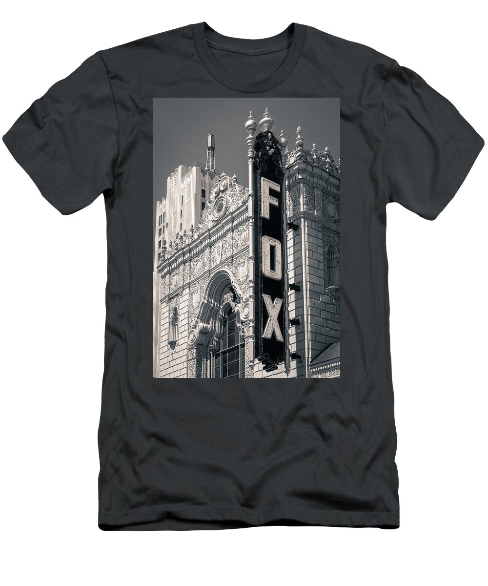 Fox Theatre T-Shirt featuring the photograph The Fox by Scott Rackers