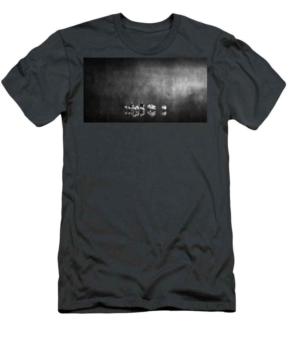 Landscape T-Shirt featuring the photograph The Gathering by Grant Galbraith