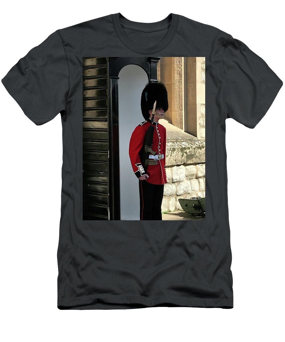 Guard T-Shirt featuring the photograph The Guard by Lee Darnell