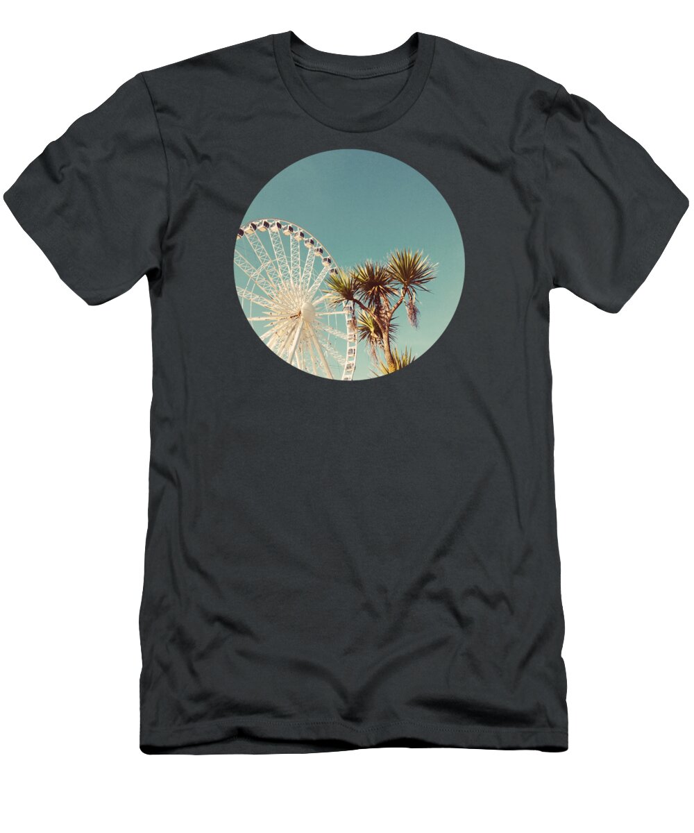 Palm Tree T-Shirt featuring the photograph The Height of Summer by Cassia Beck
