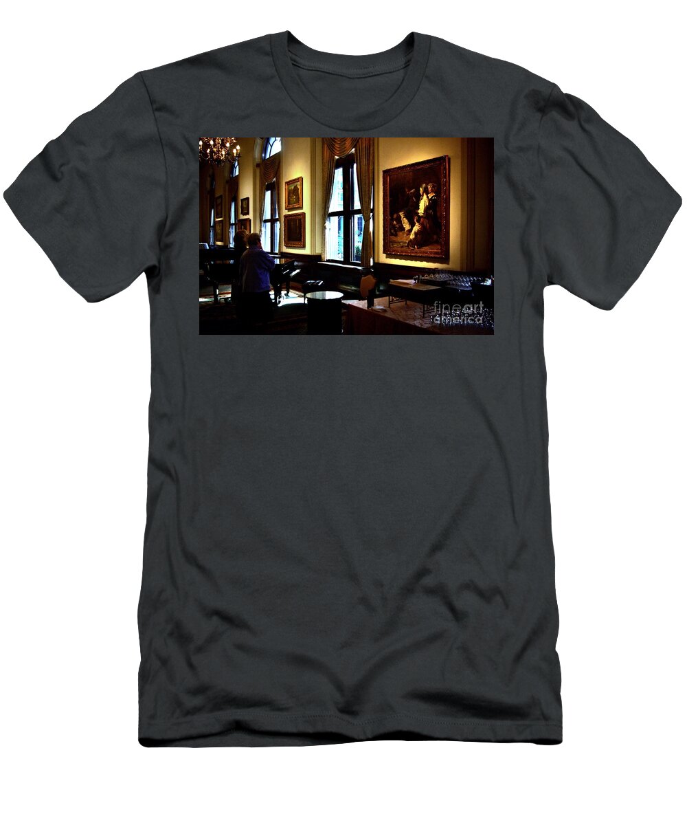 Documentary T-Shirt featuring the photograph The Joy of Art and Story - Frank J Casella by Frank J Casella