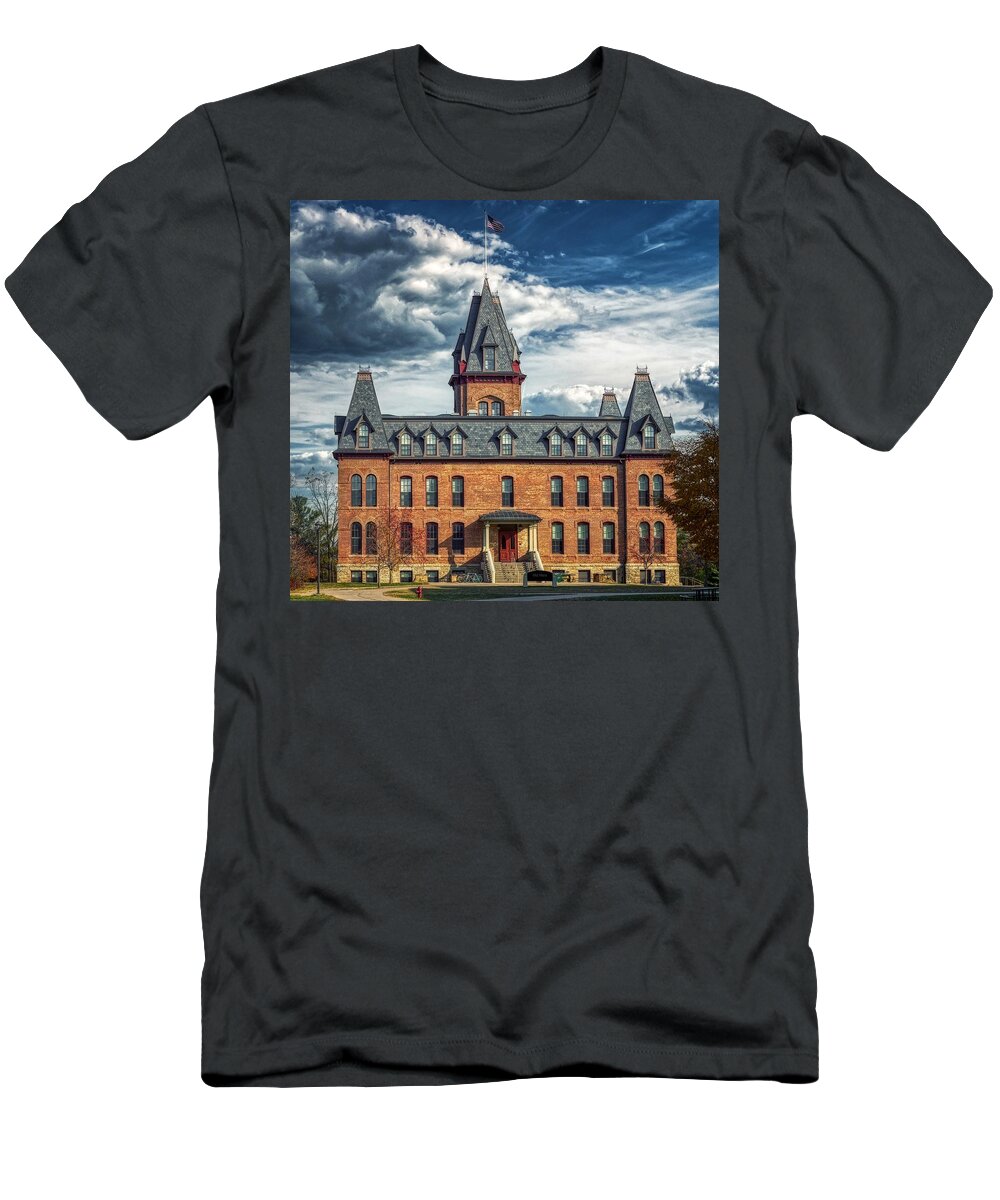 Old Main T-Shirt featuring the photograph The Old Main - St. Olaf College by Mountain Dreams