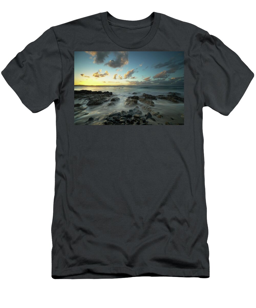 National Park T-Shirt featuring the photograph The Pass sunset by Nicolas Lombard