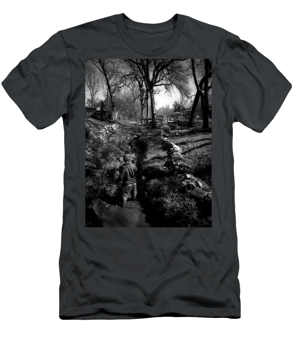 Creek T-Shirt featuring the photograph The Path to Adventure by W Craig Photography