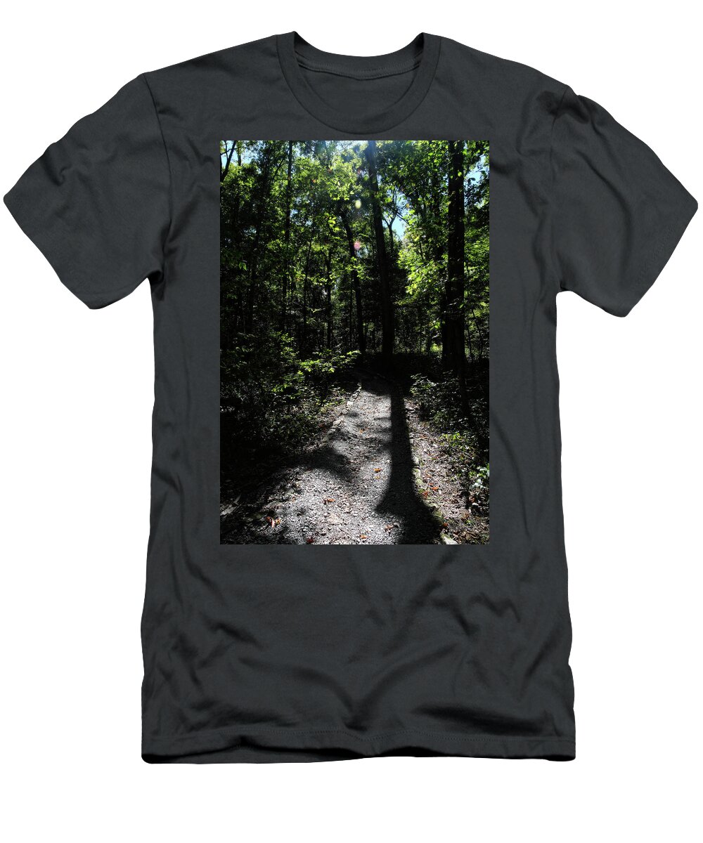 Tree T-Shirt featuring the photograph The Shadow of the Tree by George Taylor