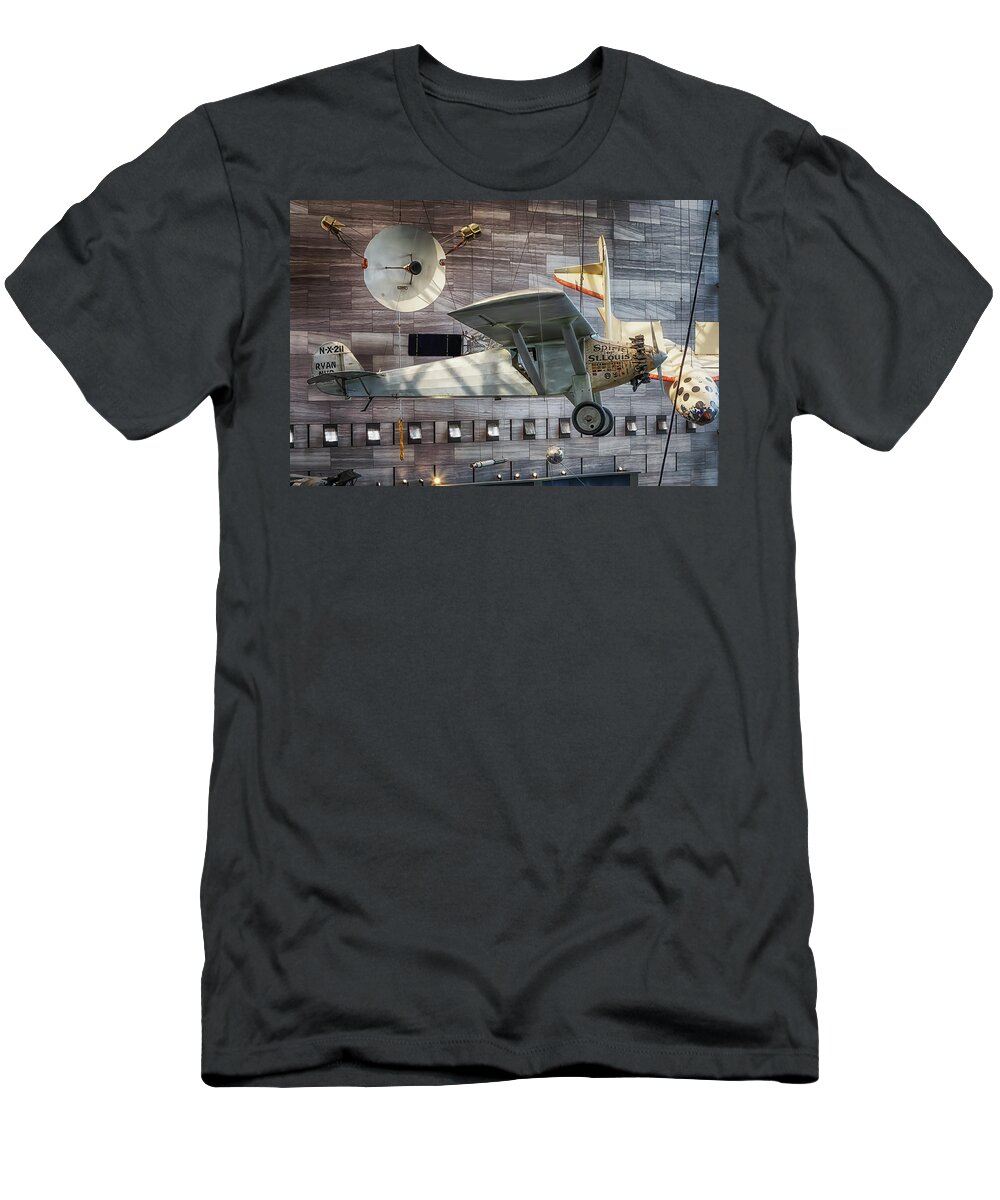 Spirit Of St. Louis T-Shirt featuring the photograph The Spirit of St. Louis by Susan Rissi Tregoning