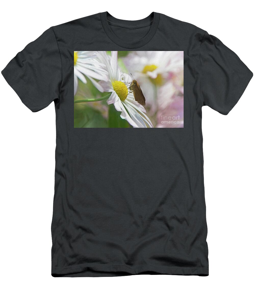 Butterfly T-Shirt featuring the photograph The Visitor by Kathy Baccari