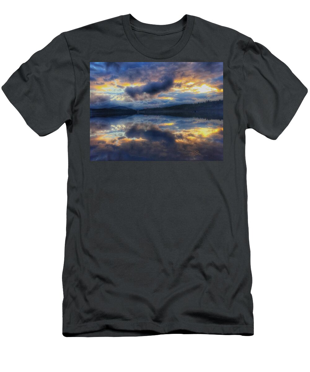 Adirondacks T-Shirt featuring the photograph Then The Rain Stopped by Robert Dann
