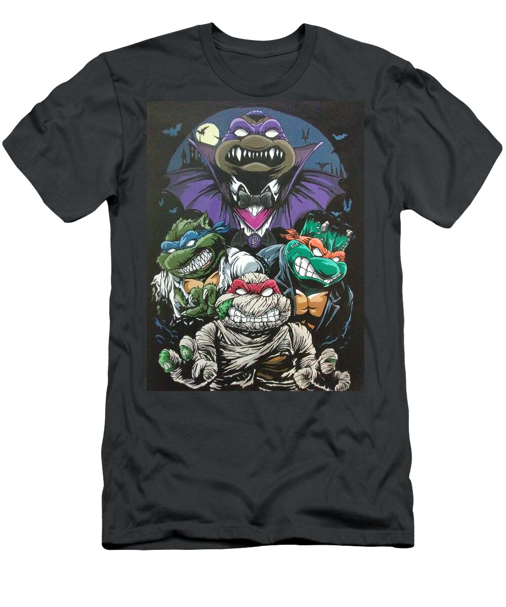 TMNT Universal Monsters T-Shirt by David Stephenson - Fine Art America