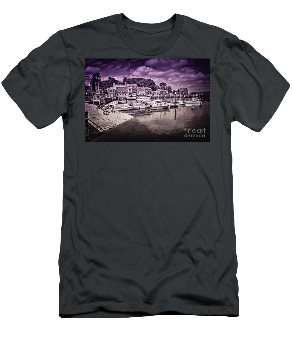 Padstow T-Shirt featuring the photograph Tones of Padstow by Rob Hawkins