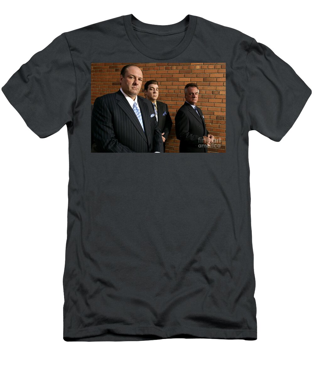 Tony T-Shirt featuring the photograph Tony Soprano by Action