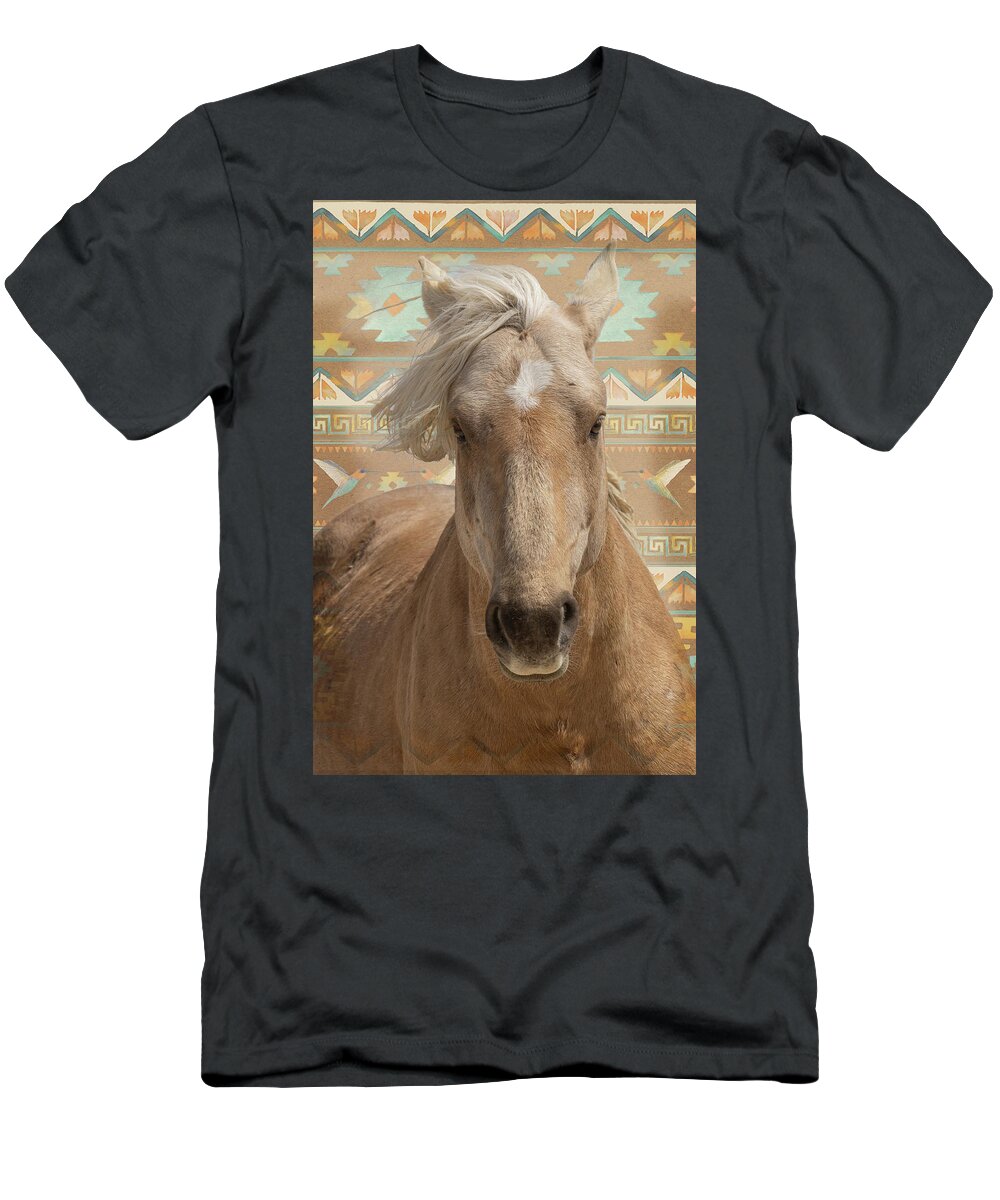 Wild Horses T-Shirt featuring the photograph Traditions by Mary Hone