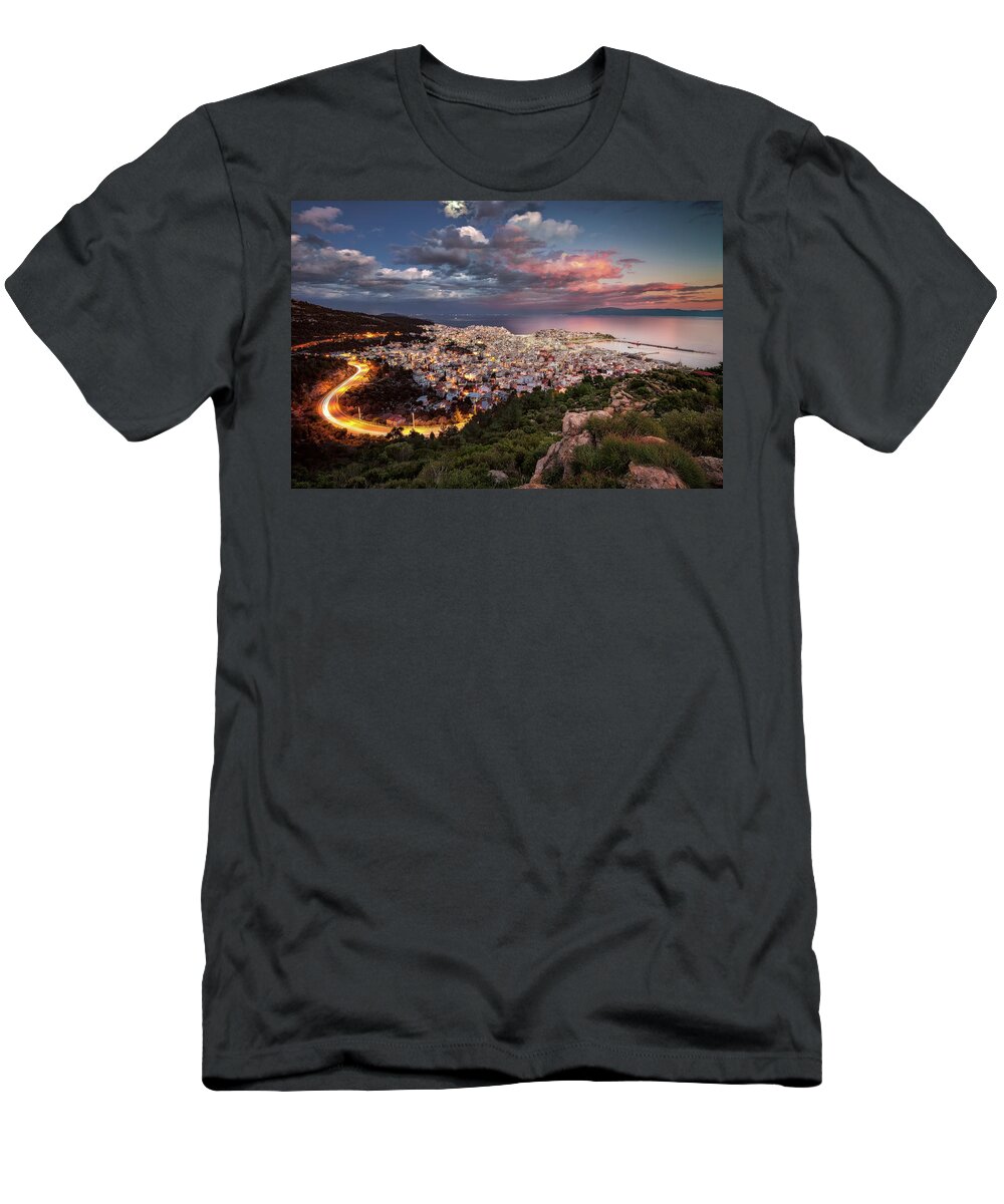 Kavala T-Shirt featuring the photograph Transition by Elias Pentikis