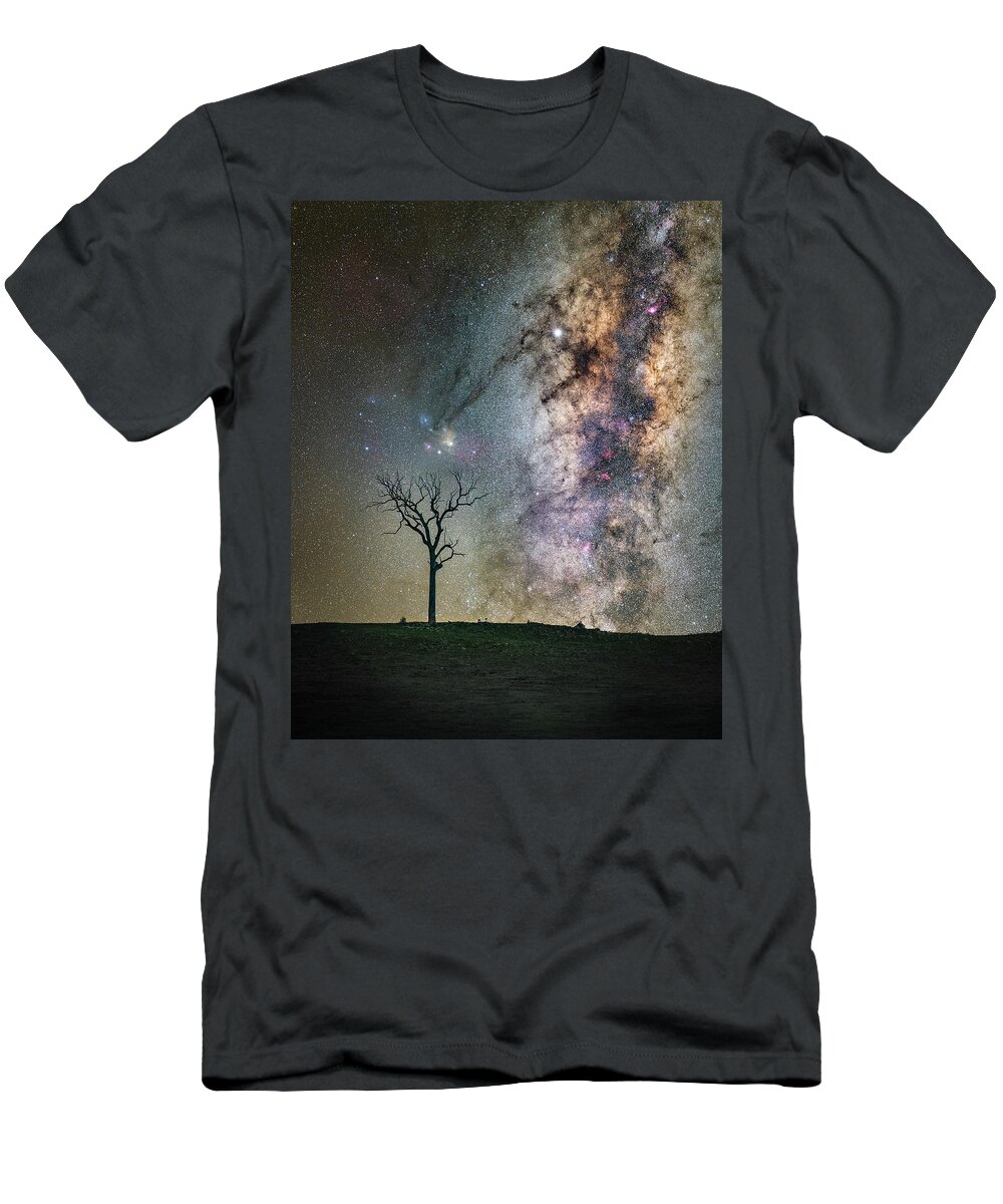 Milky Way T-Shirt featuring the photograph Tree of Life by Ari Rex