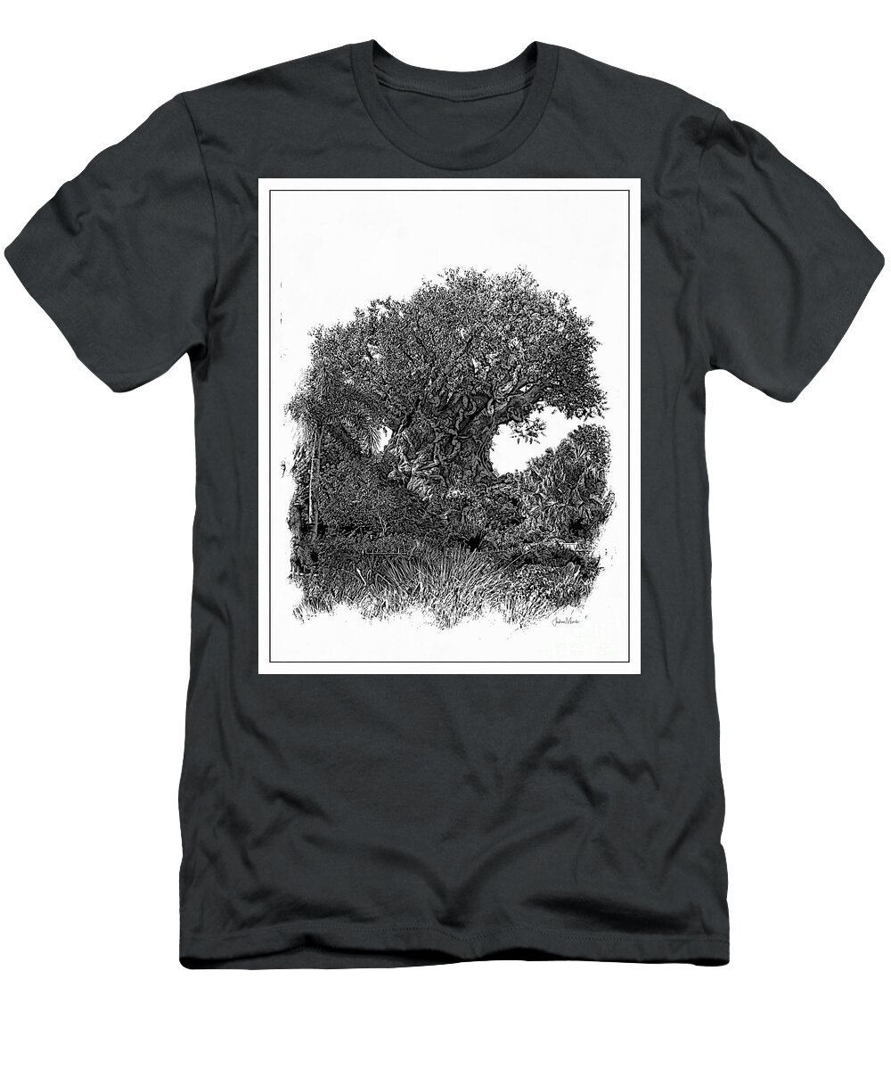 Animal Kingdom T-Shirt featuring the photograph Tree of LIfe by FineArtRoyal Joshua Mimbs