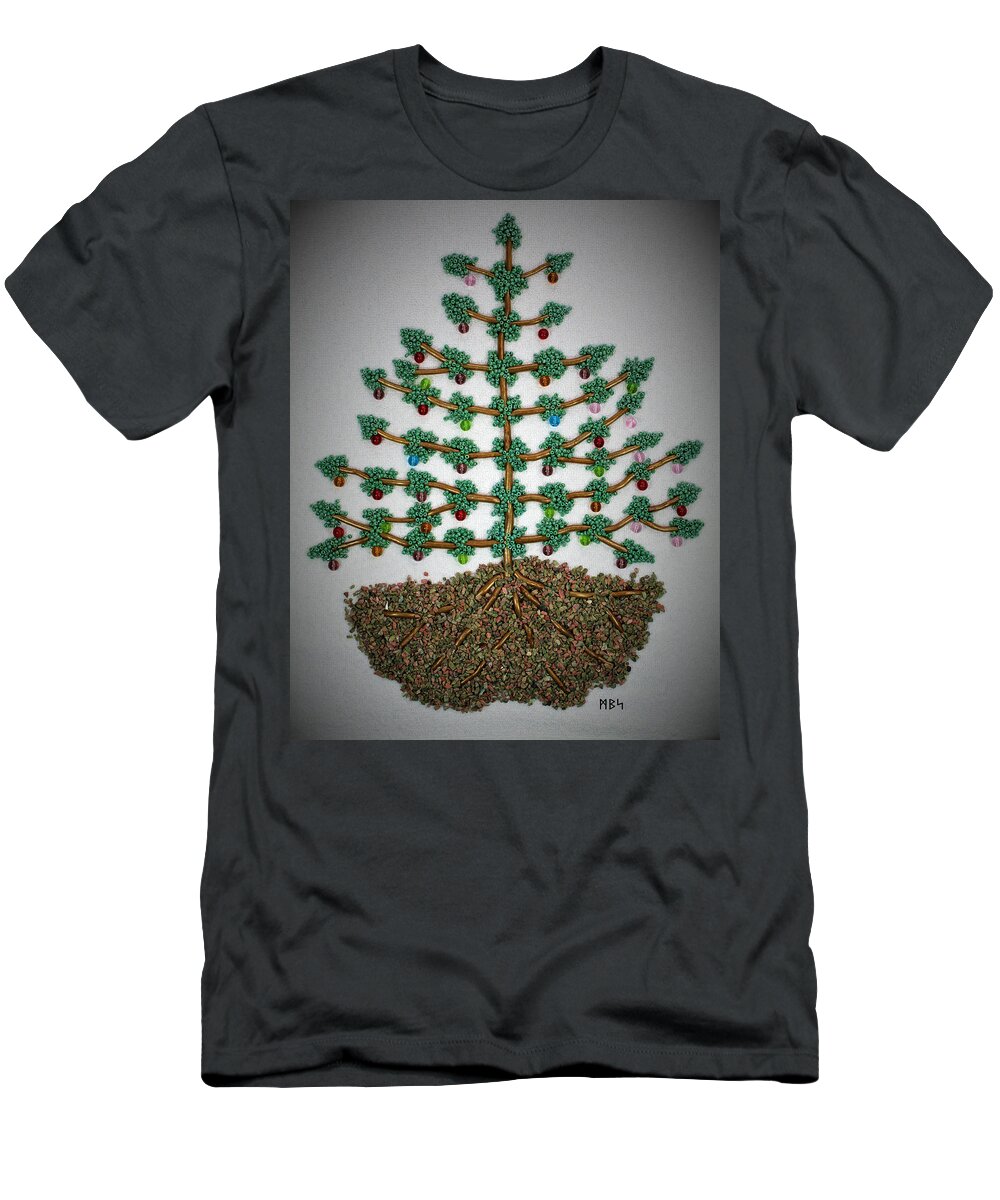 Flat-lay T-Shirt featuring the photograph Tree of Life by Mike Smetzer