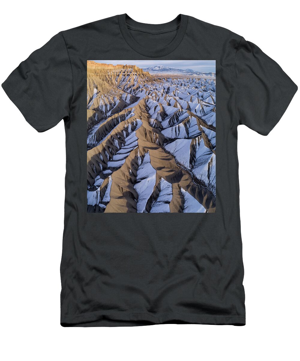 Utah T-Shirt featuring the photograph Desert Angles by Wesley Aston
