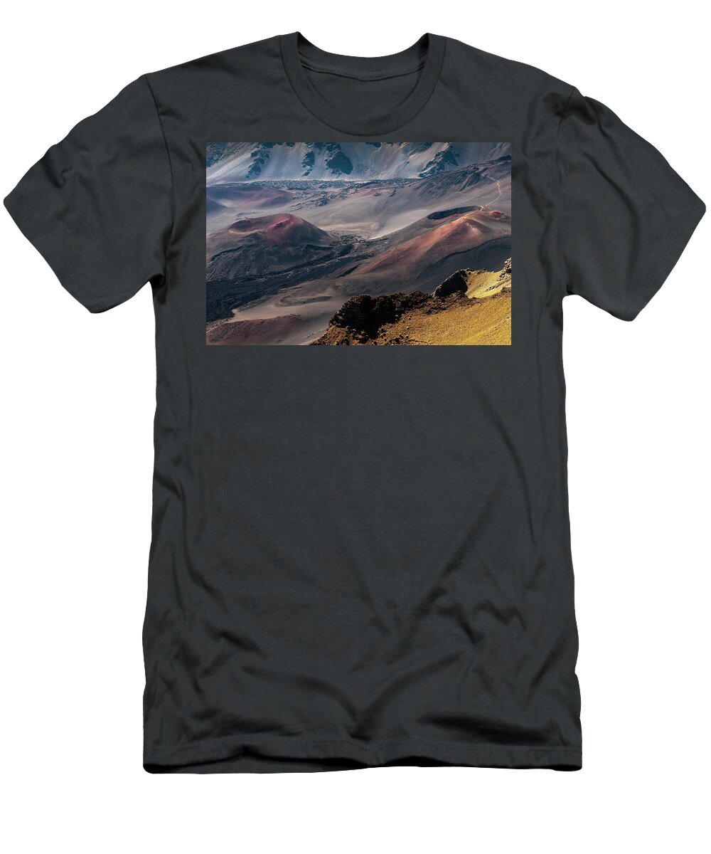 Cinder Cones T-Shirt featuring the photograph Two Cinder Cones by Robert Potts