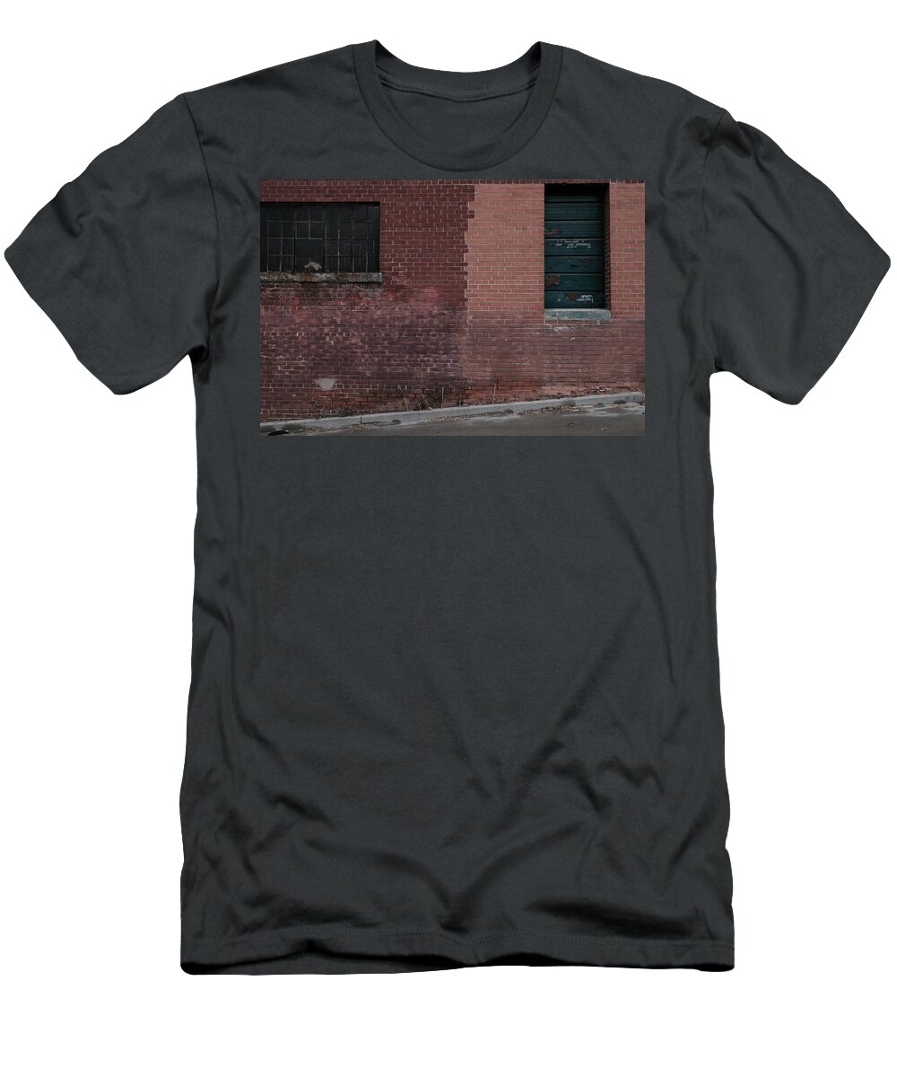 Urban T-Shirt featuring the photograph Two Sides by Kreddible Trout
