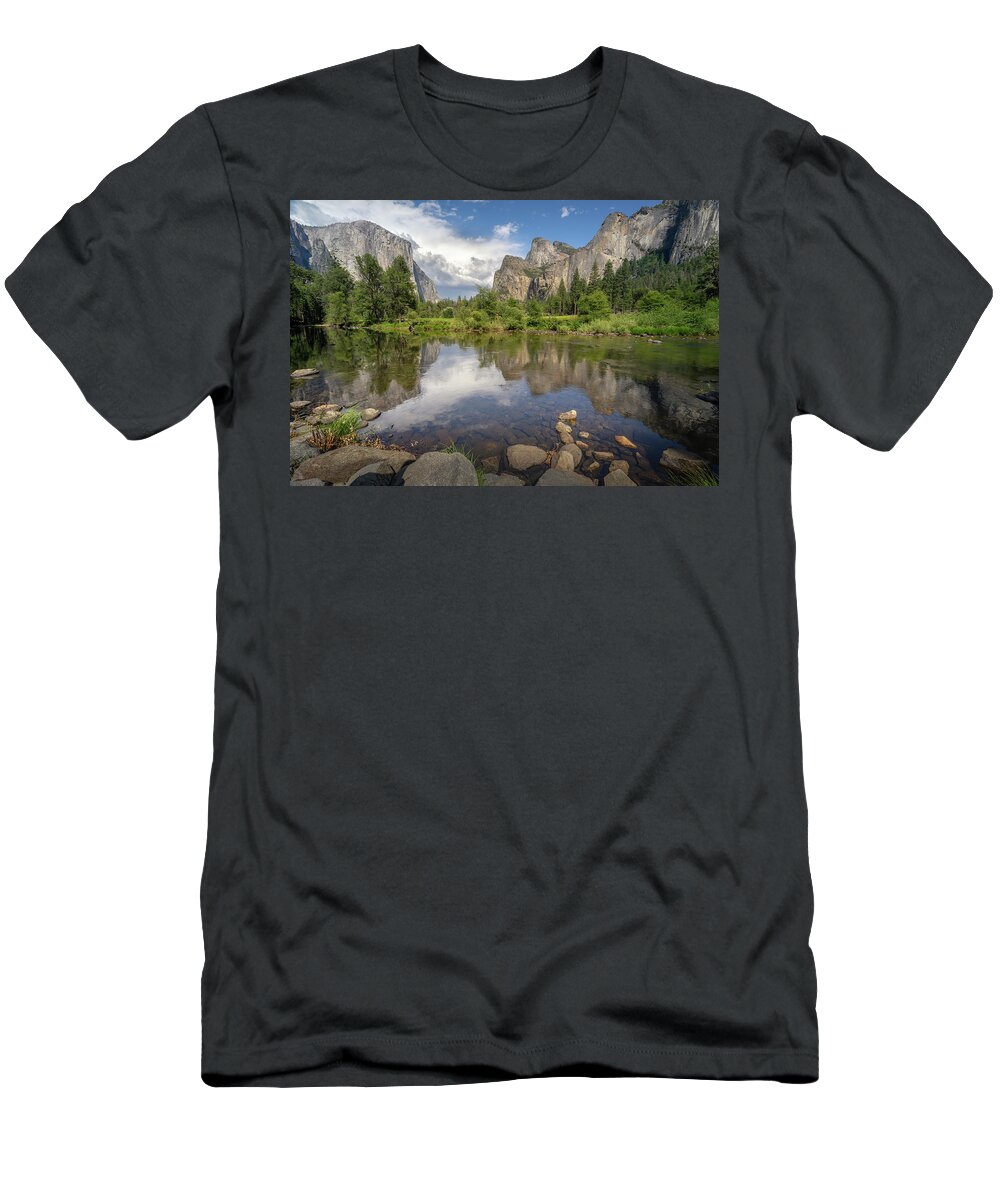 El Capitan T-Shirt featuring the photograph Valley View by Laura Macky