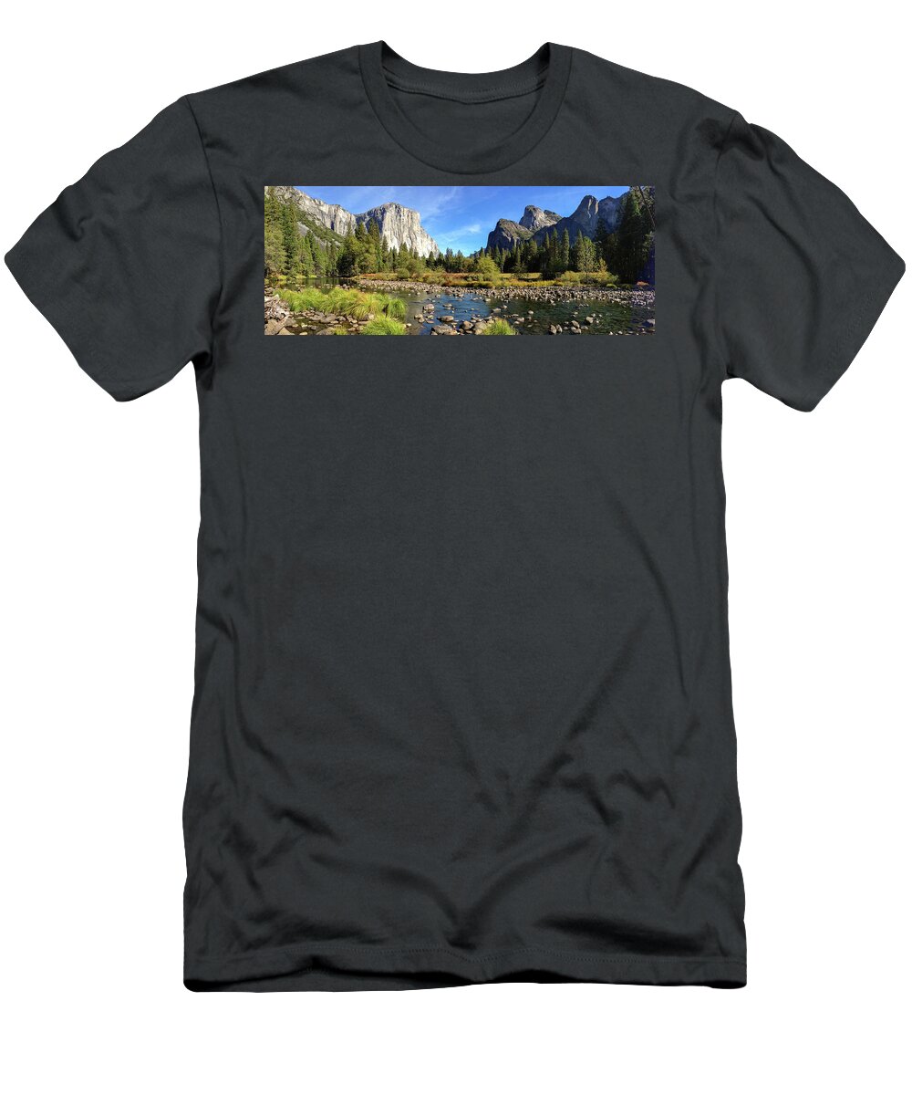 Valley T-Shirt featuring the photograph Valley View by Stephen Sloan