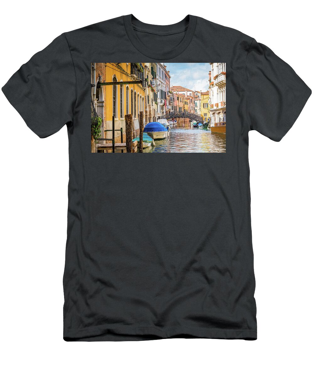 Italy Photography T-Shirt featuring the photograph Venice by Marla Brown