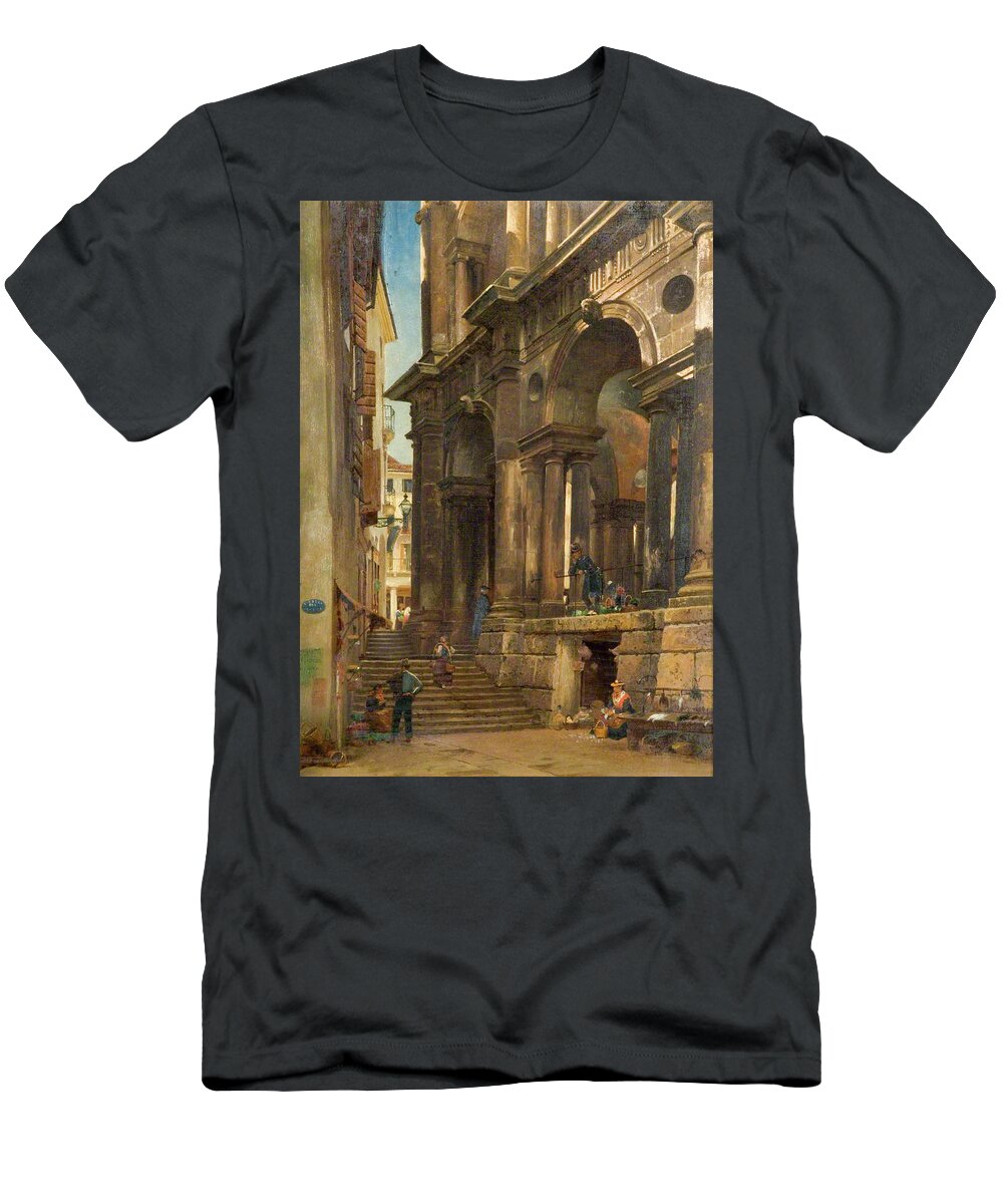 Cd Cover T-Shirt featuring the painting Vicenza by John O'Connor