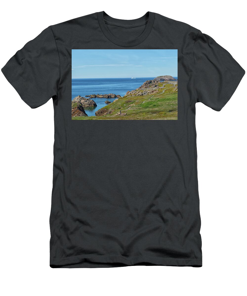 Bonavista T-Shirt featuring the photograph View From Bonavista by CR Courson