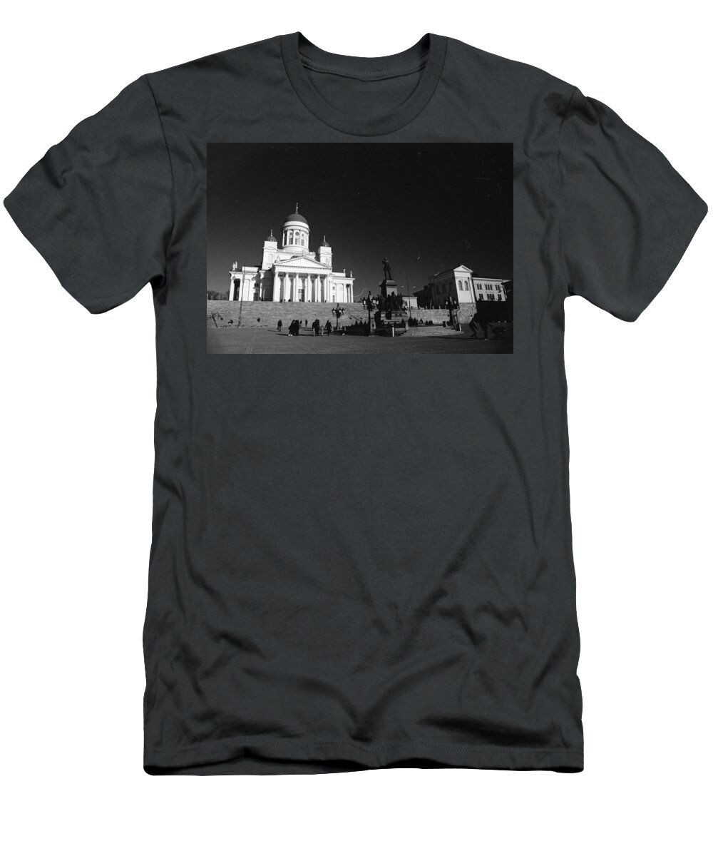 Finland T-Shirt featuring the photograph Vintage Helsinki by Maria Dimitrova