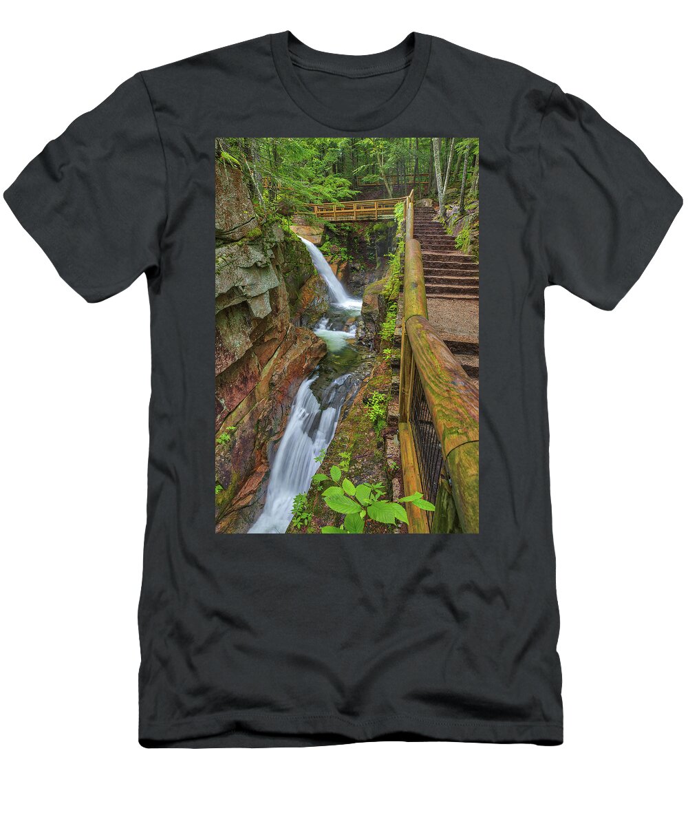 Visit White Mountain National Forest T-Shirt featuring the photograph Visit New Hampshire White Mountain National Forest by Juergen Roth