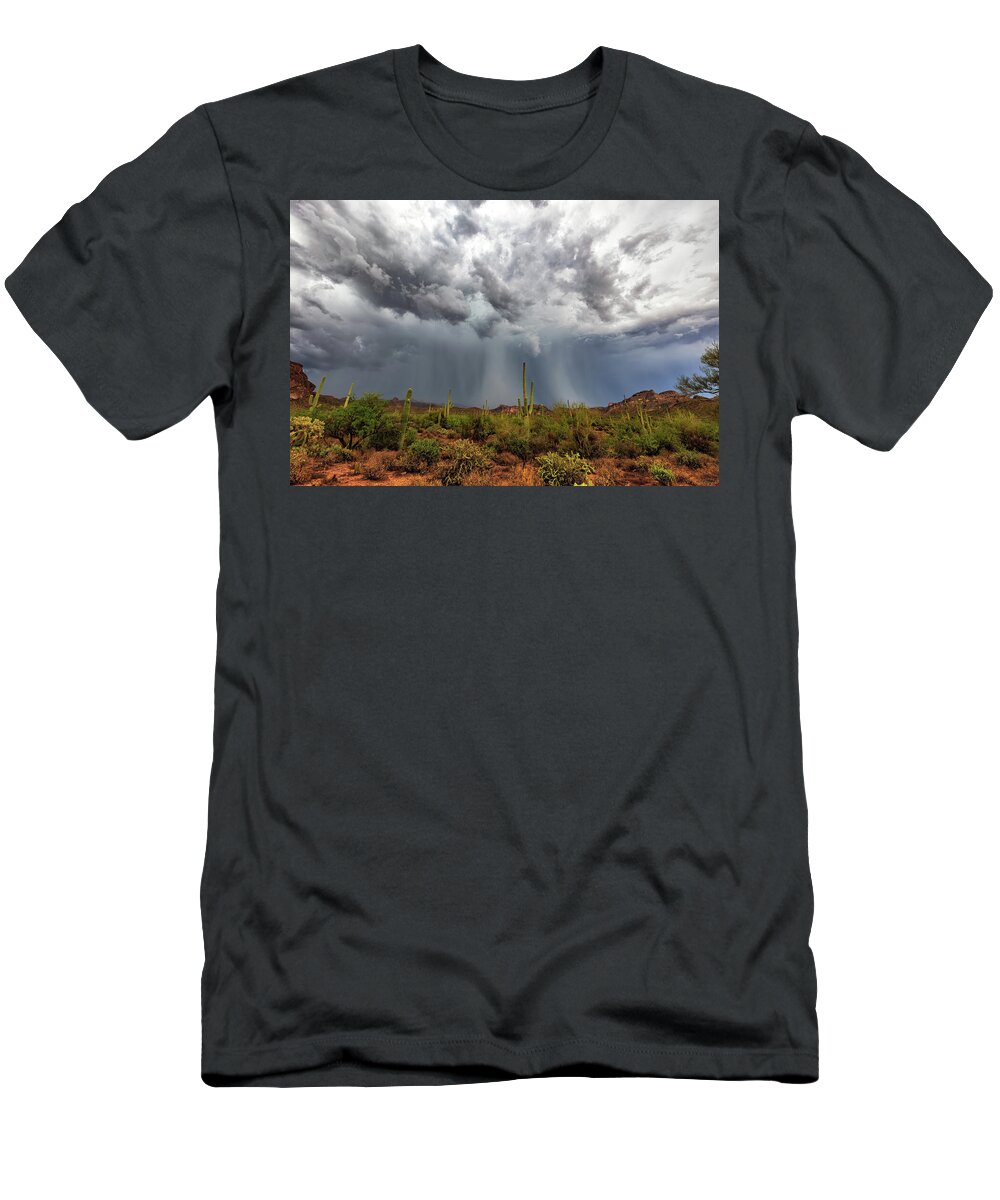 Arizona T-Shirt featuring the photograph Waiting for Rain by Rick Furmanek