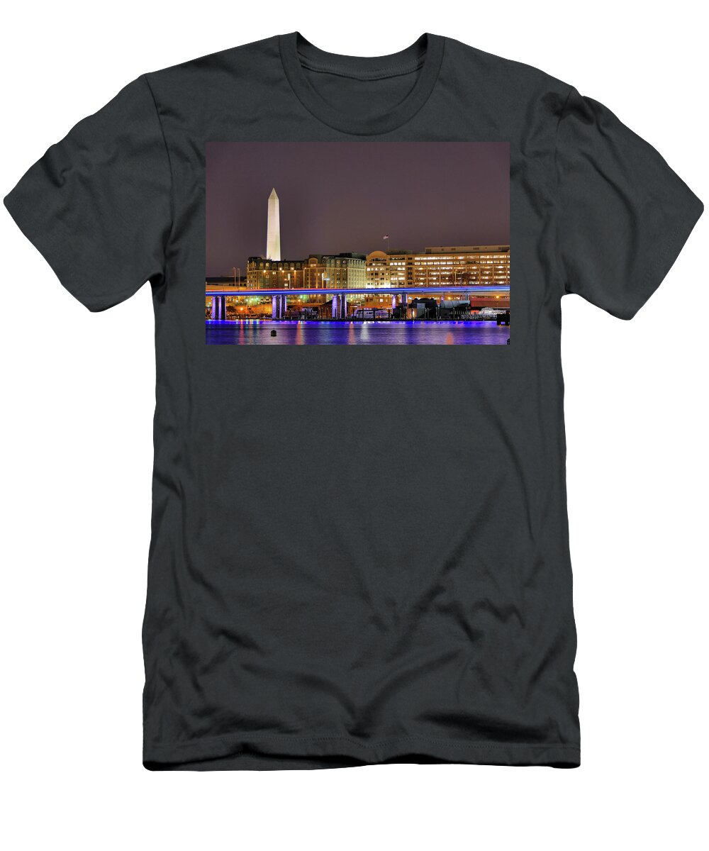 14th Street T-Shirt featuring the photograph Washington DC by Alexander Farnsworth