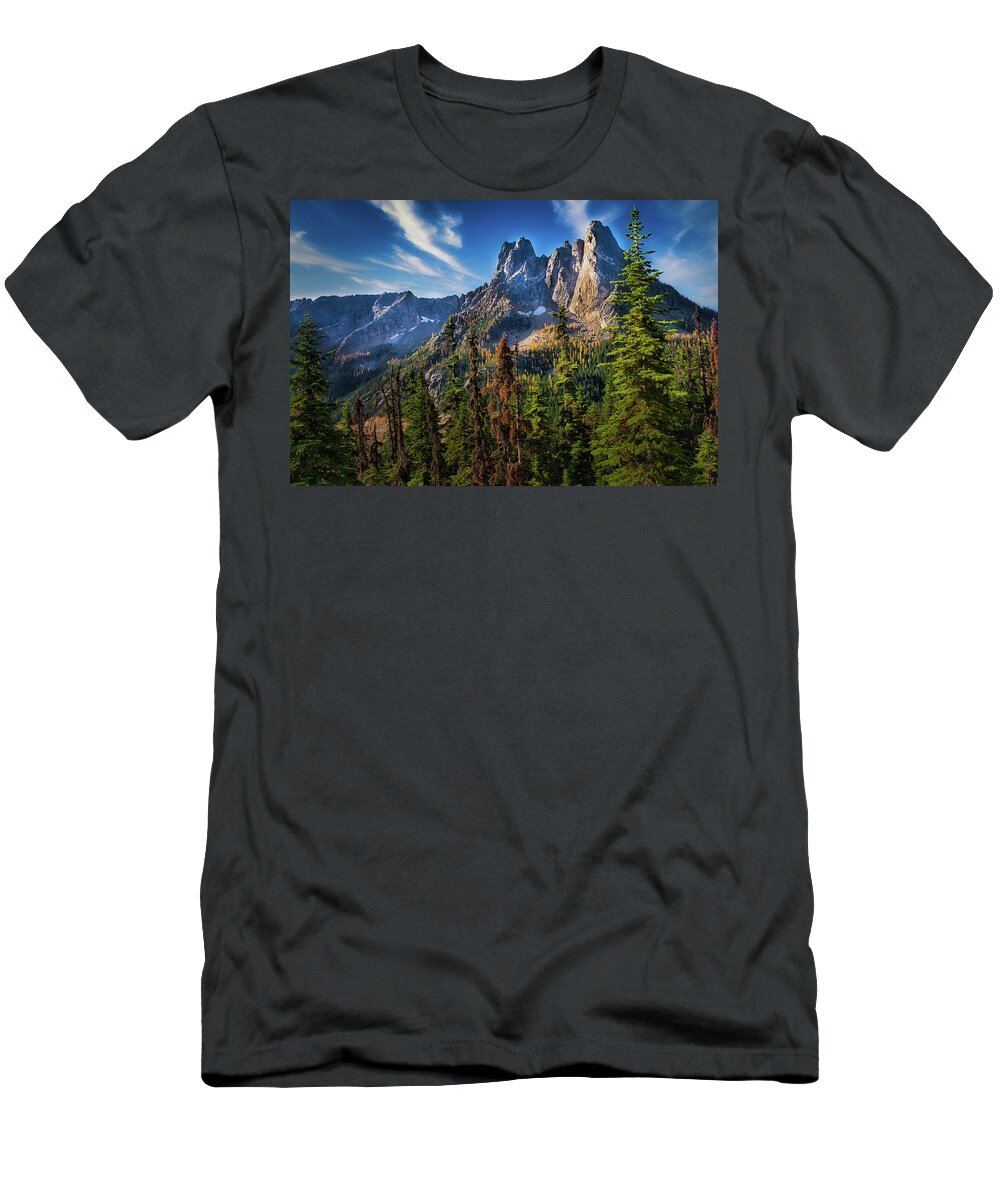 Mountain T-Shirt featuring the photograph Washington Pass by Dan Eskelson