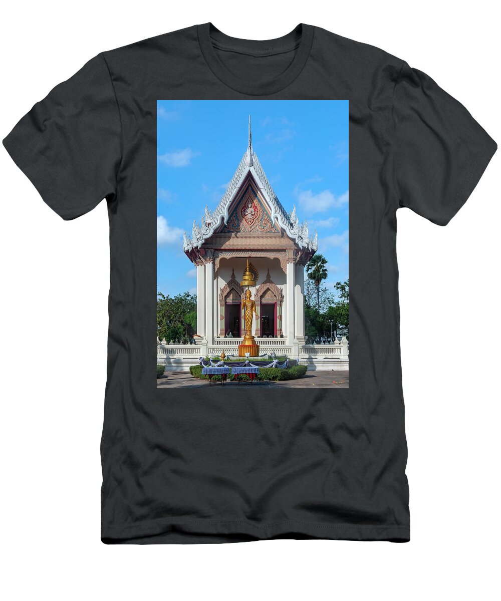 Scenic T-Shirt featuring the photograph Wat Suttha Chinda Phra Ubosot DTHNR0355 by Gerry Gantt