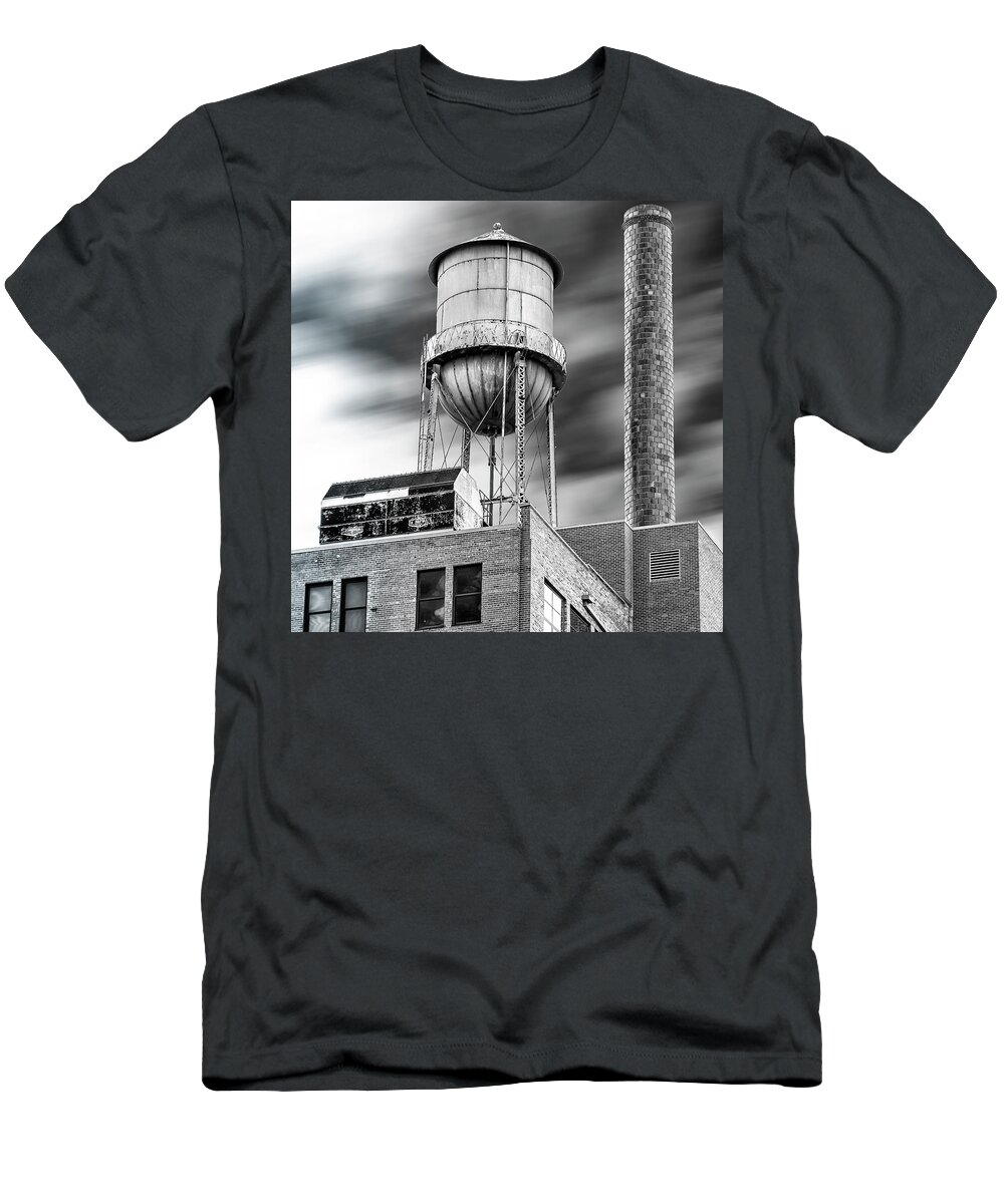 Fine Art T-Shirt featuring the photograph Water Tower by Tony Locke