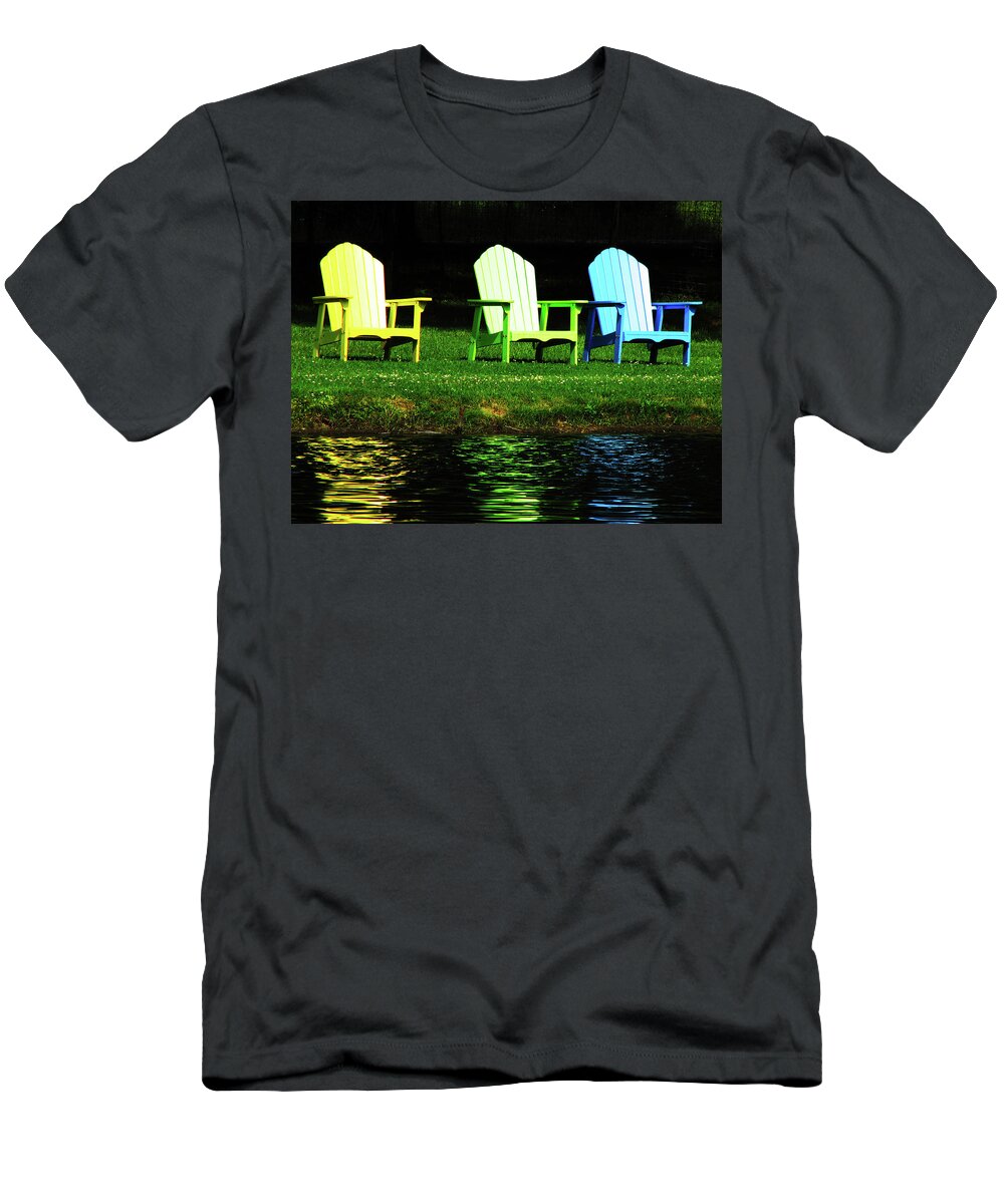 Color T-Shirt featuring the photograph Westchester Adirondacks by Rick Locke - Out of the Corner of My Eye